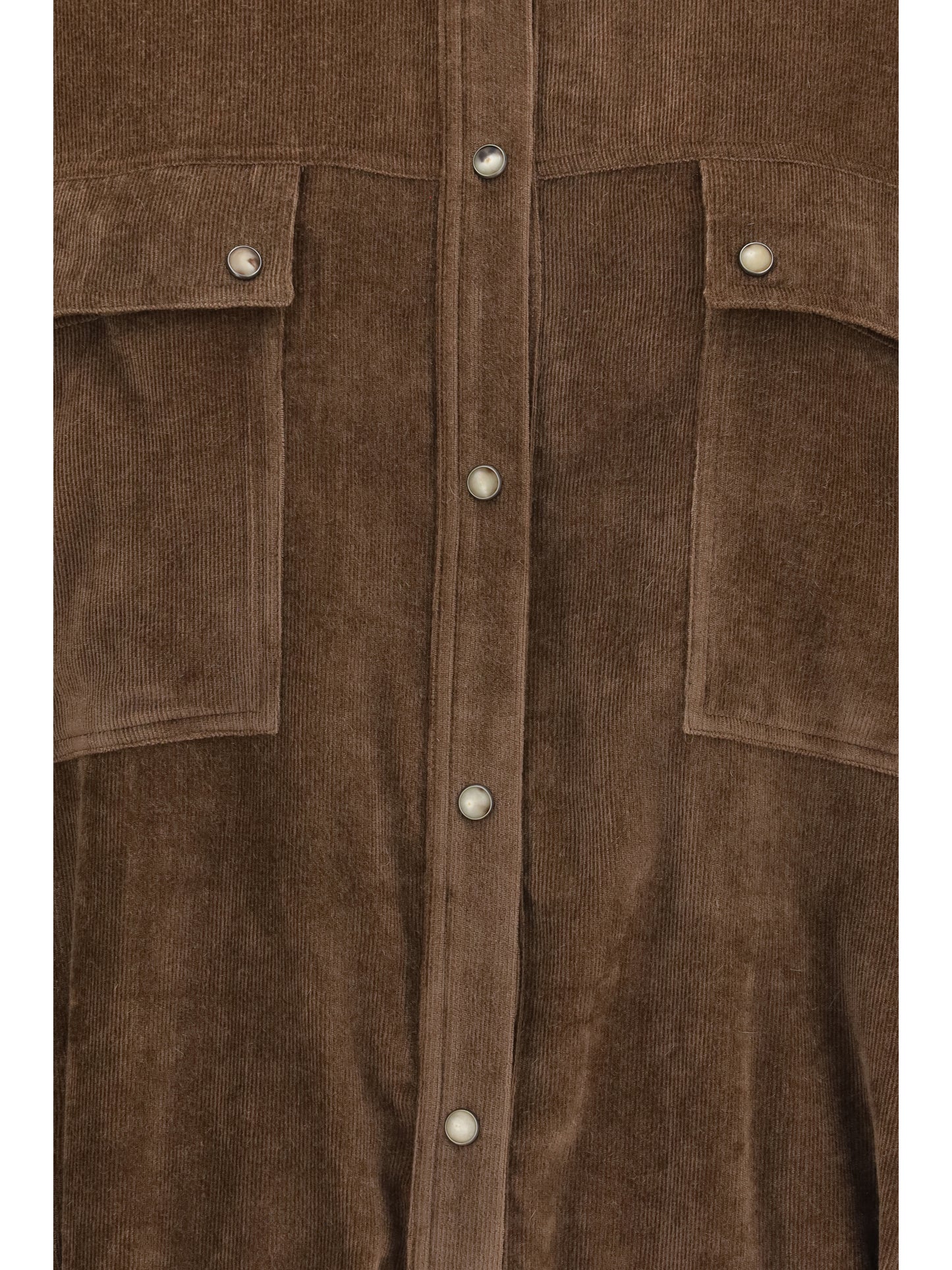 Brunello Cucinelli Women Corduroy Shirt BRUNELLO CUCINELLI