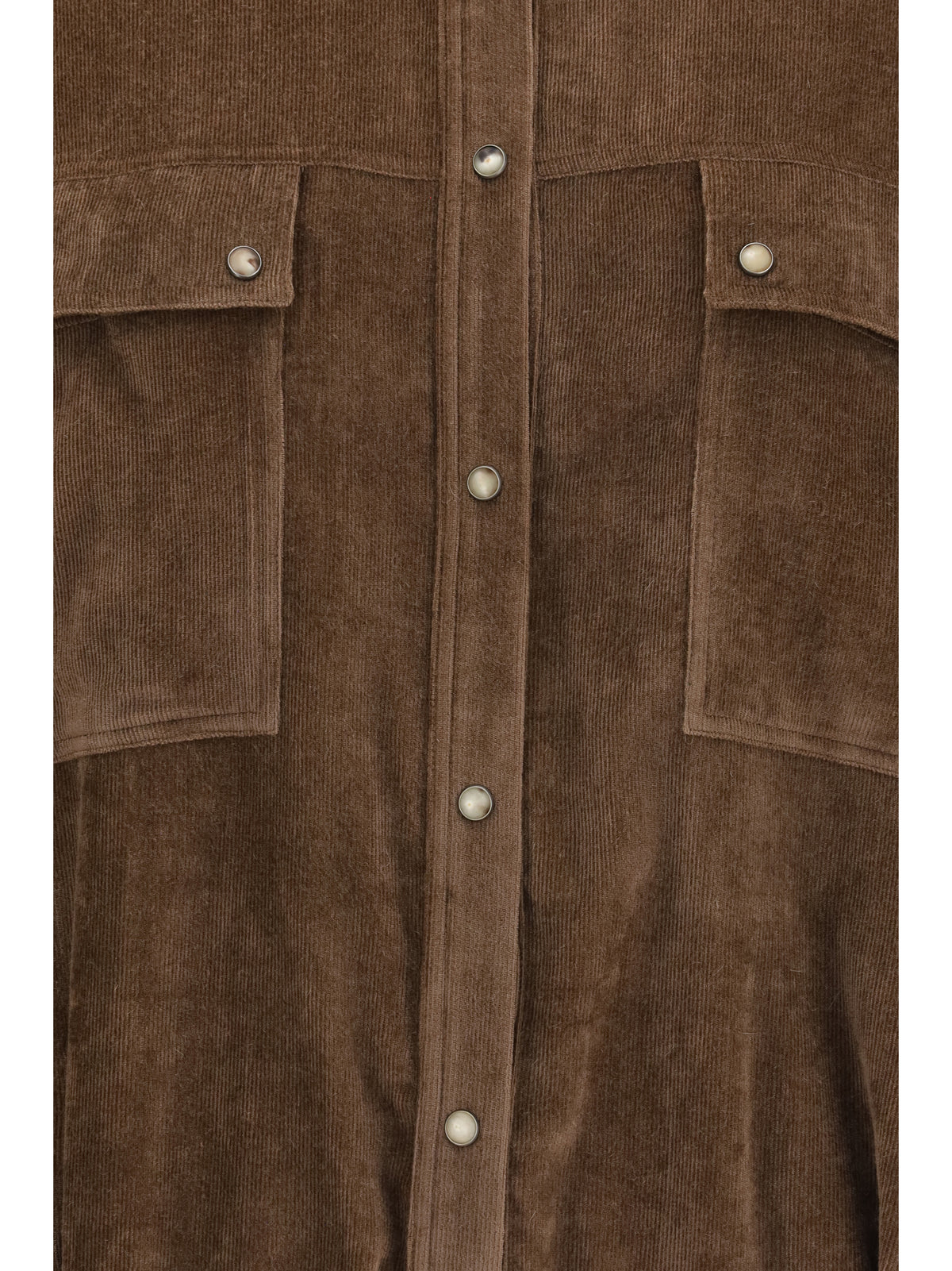 Brunello Cucinelli Women Corduroy Shirt BRUNELLO CUCINELLI