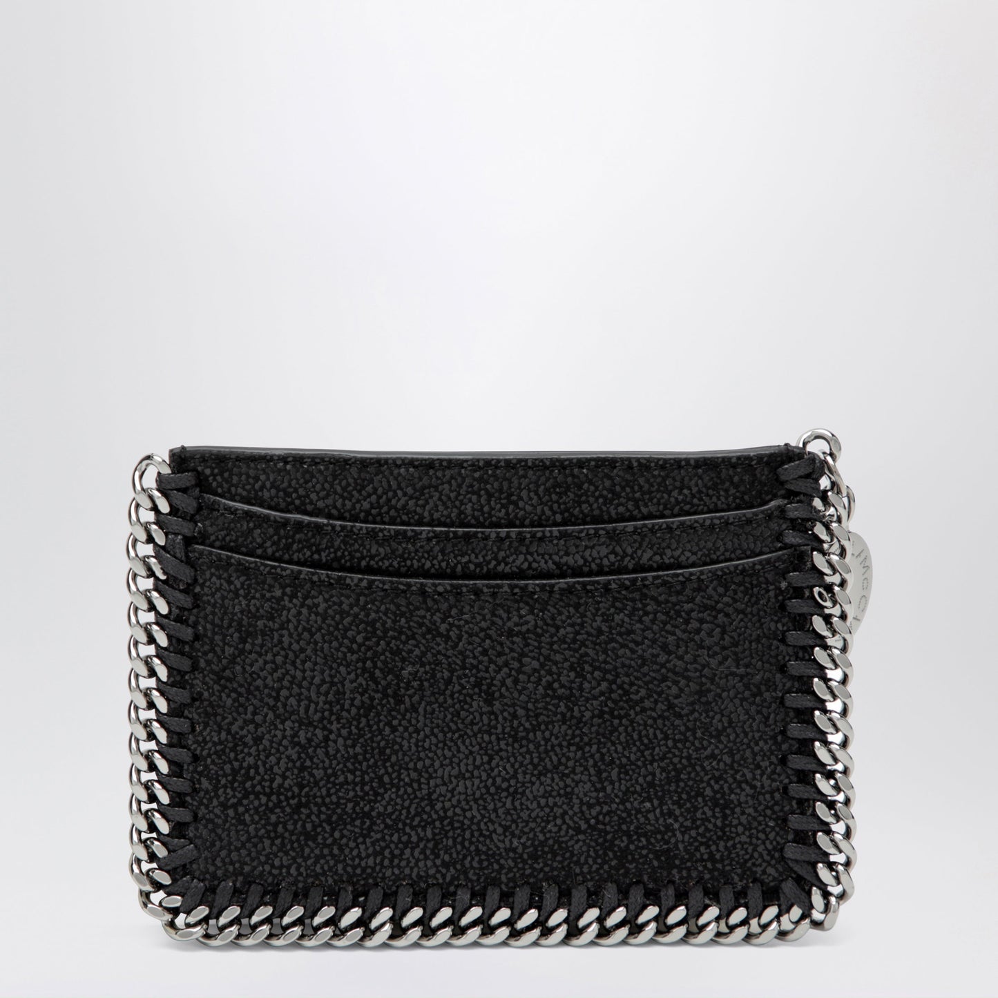 Stella Mccartney Black Falabella Card Holder Women STELLA MCCARTNEY