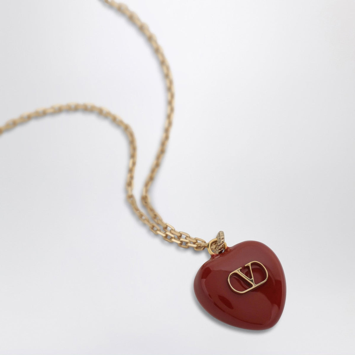 Valentino Garavani Coeur Royal Red Necklace Women VALENTINO GARAVANI