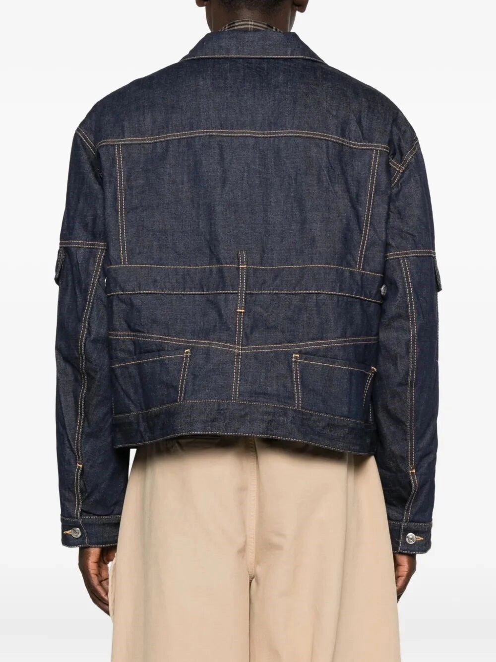 Dsquared2 Men Cargo Denim Jacket DSQUARED2