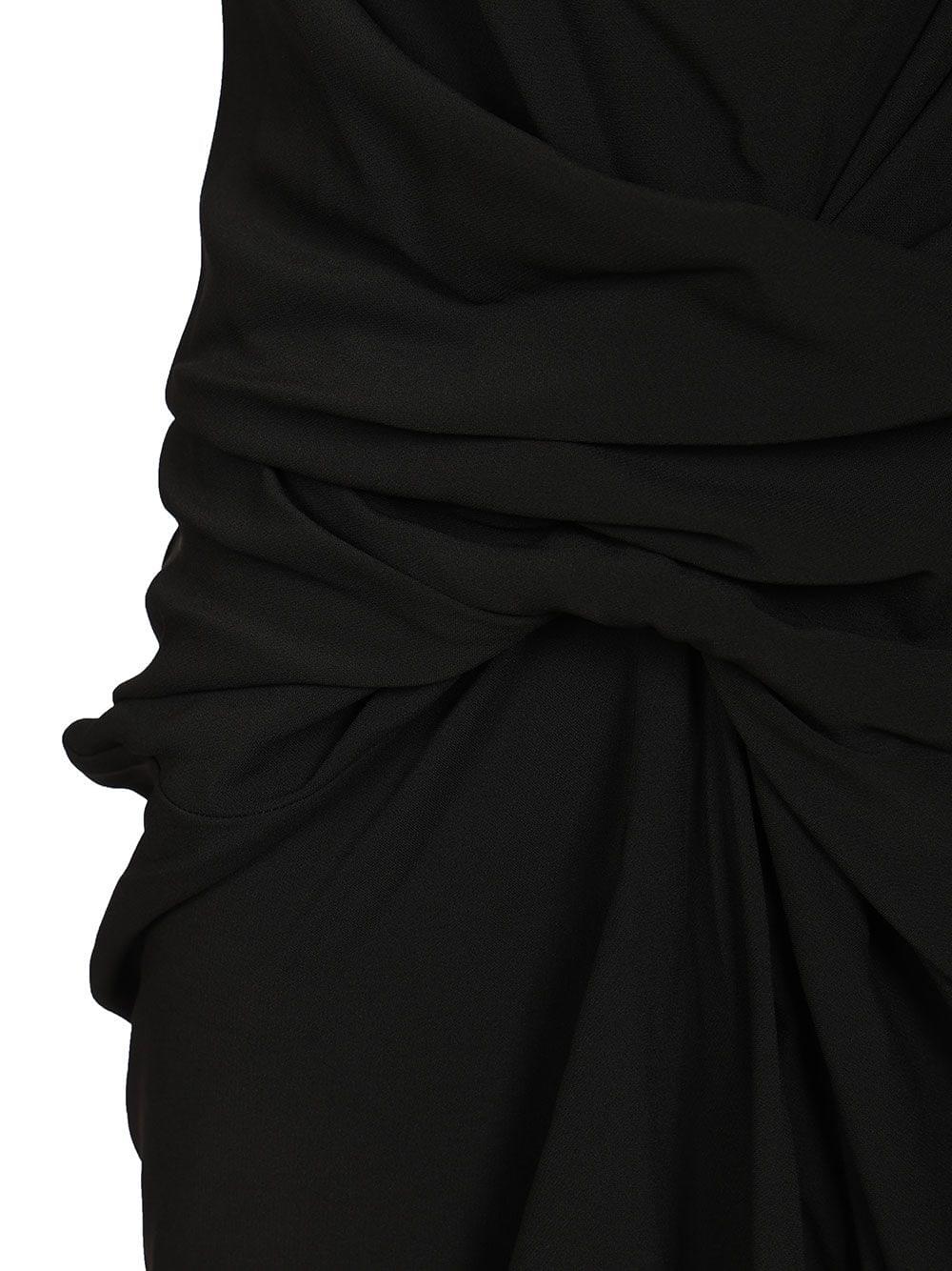 Rick Owens Women Long Draped Cady Dress RICK OWENS