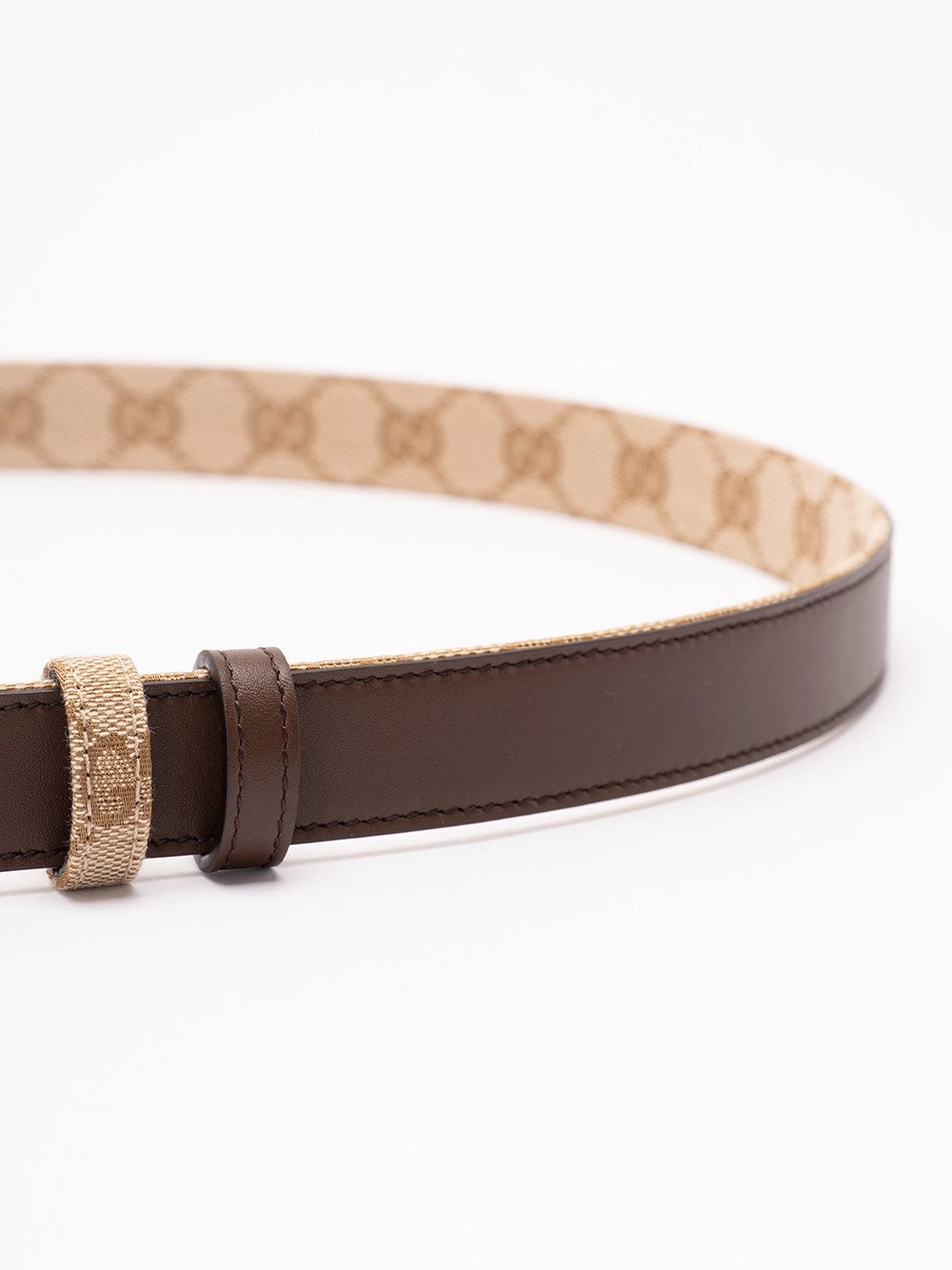 Gucci Women `Reversible Horsebit` Belt GUCCI
