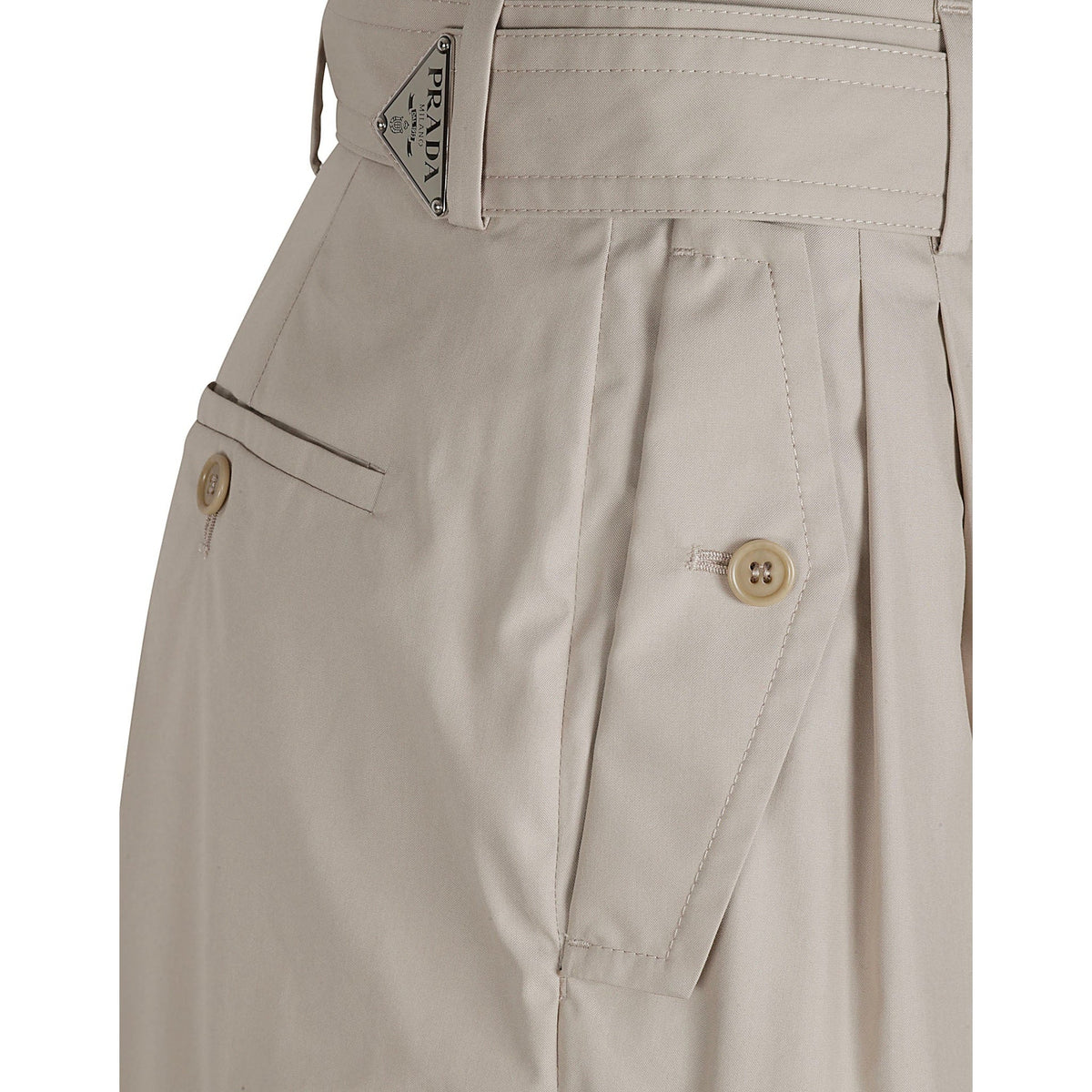 Prada High Waist Trousers Women PRADA
