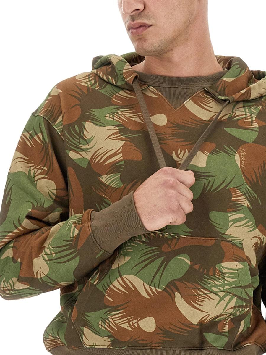 Moschino Men Camouflage Sweatshirt MOSCHINO