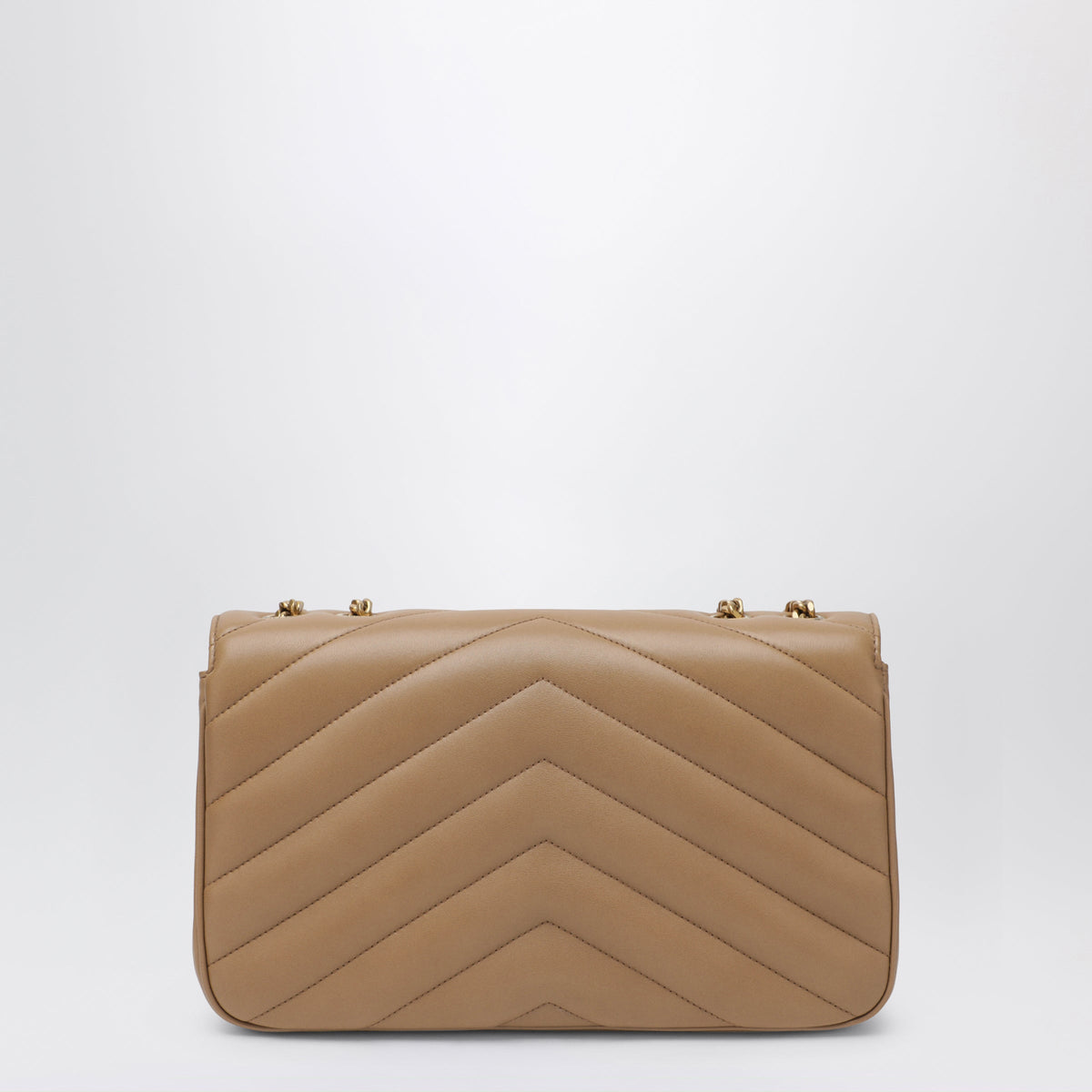 Saint Laurent Medium Light Brown Loulou Leather Bag Women Women SAINT LAURENT