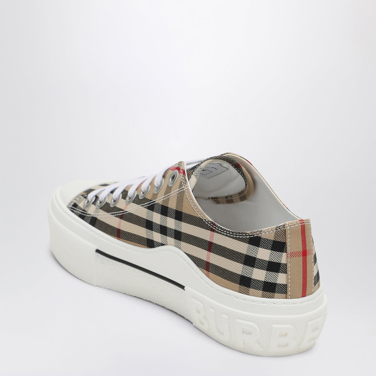 Burberry Vintage Check Beige Sneakers Women BURBERRY