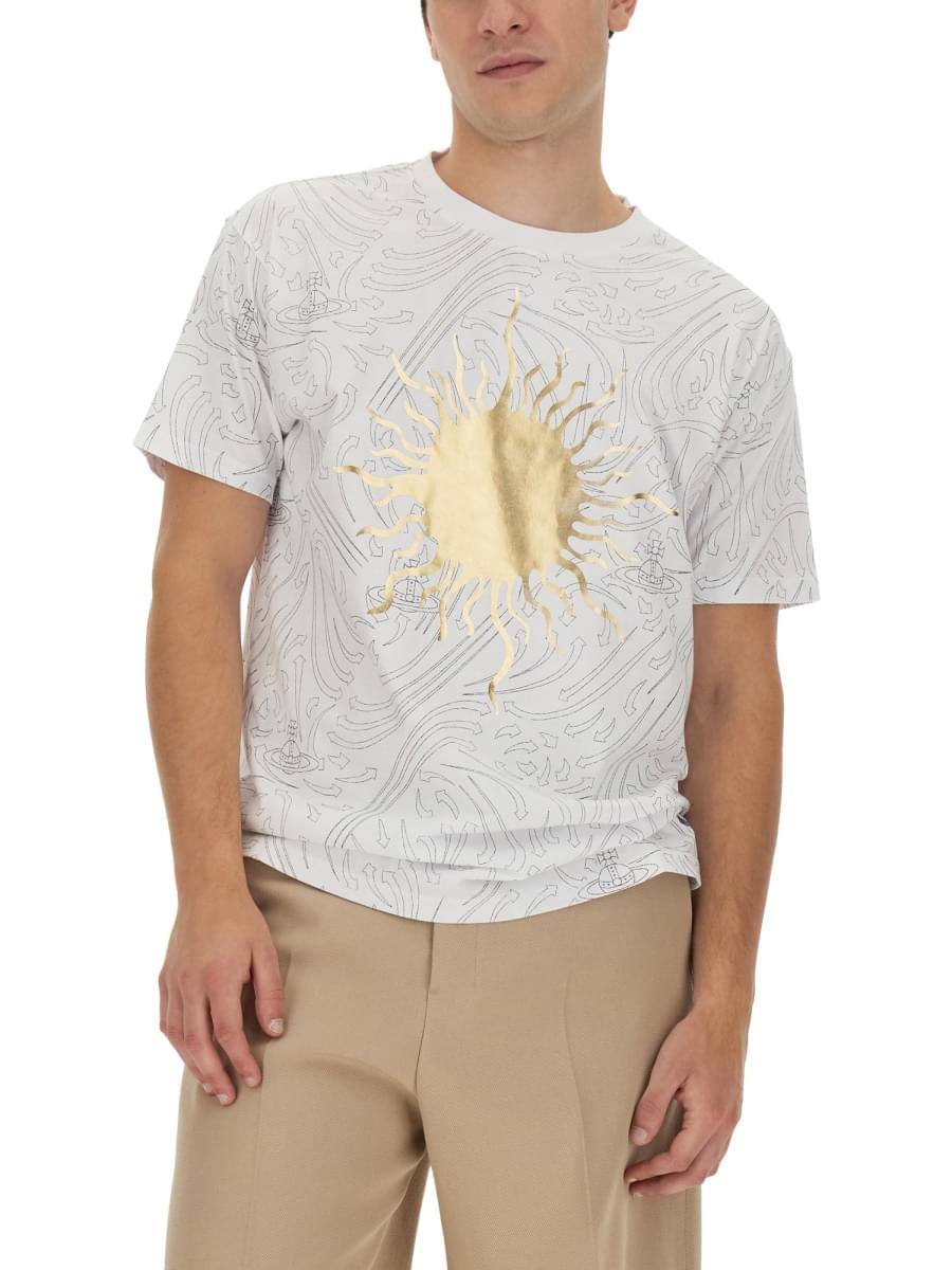 Vivienne Westwood Men T-Shirt With Logo VIVIENNE WESTWOOD