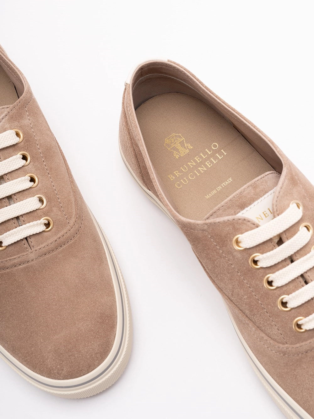 Brunello Cucinelli Men Leather Sneakers BRUNELLO CUCINELLI