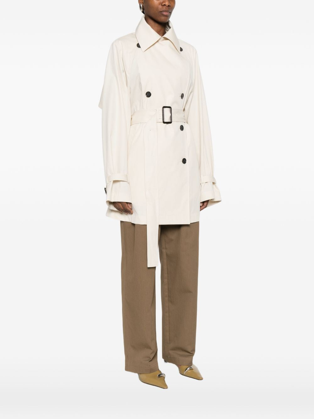 Toteme Women Washed Cotton Trench TOTEME
