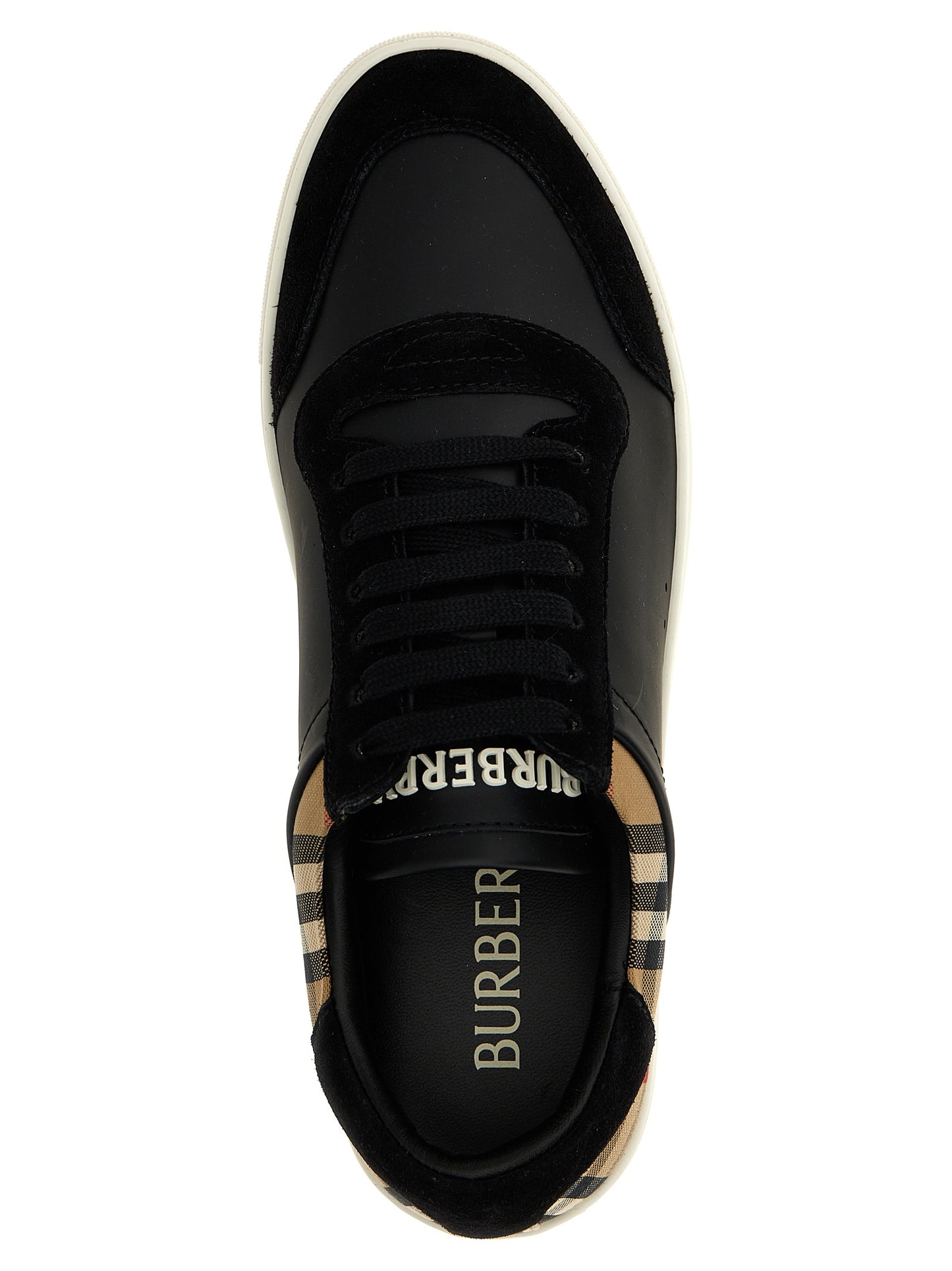 Burberry Men Check Insert Sneakers BURBERRY