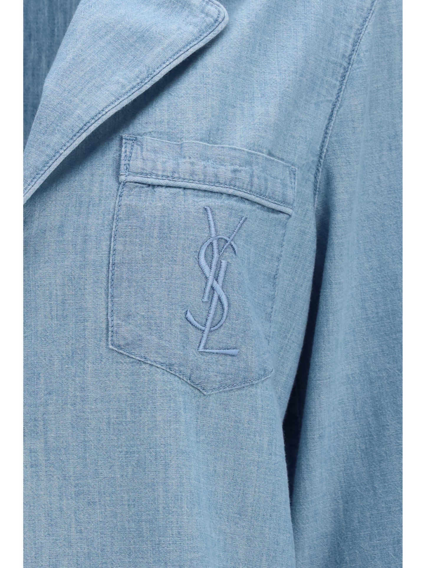 Saint Laurent Women Cotton Shirt SAINT LAURENT