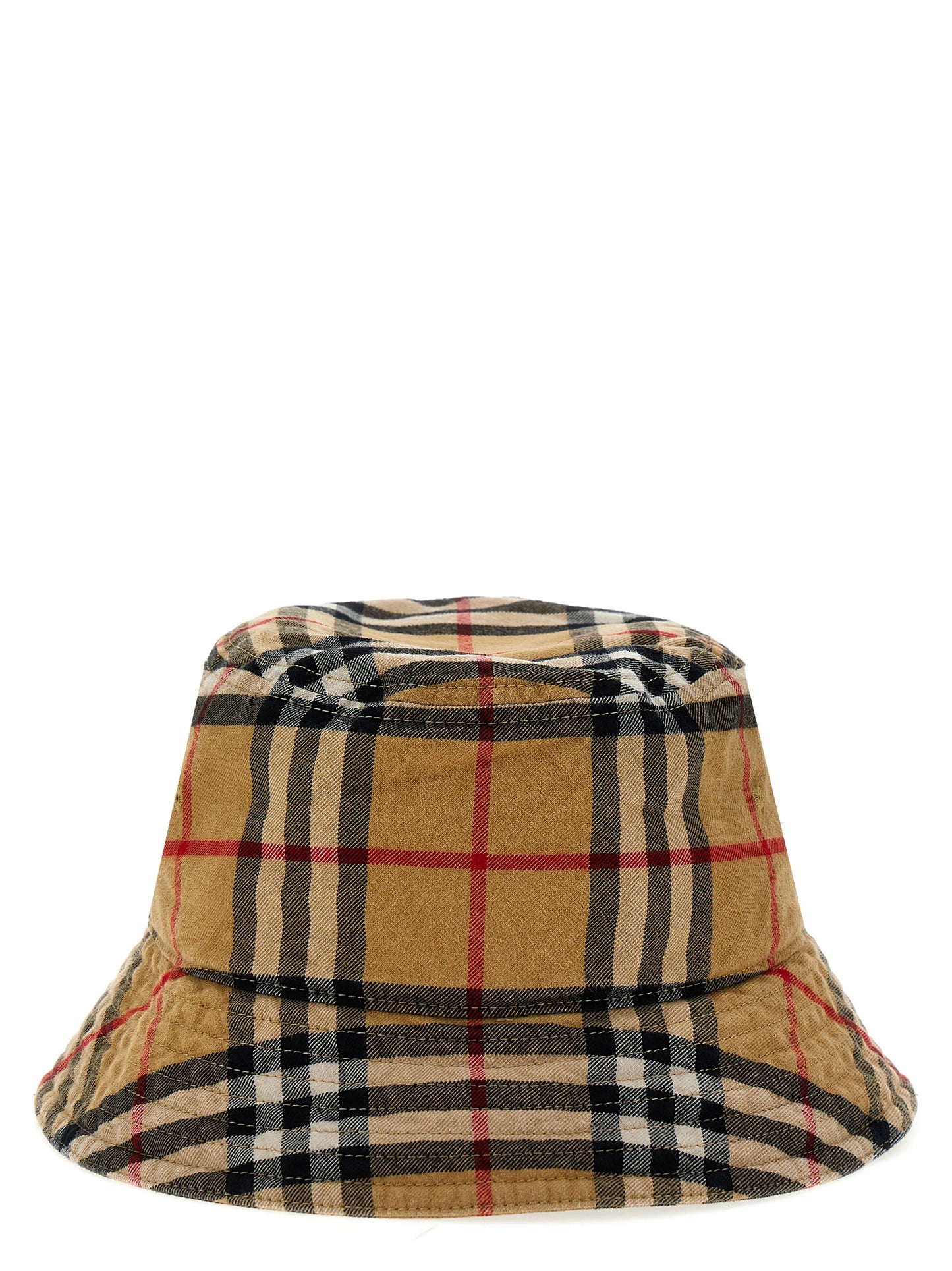 Burberry Men Bucket Hat Check BURBERRY
