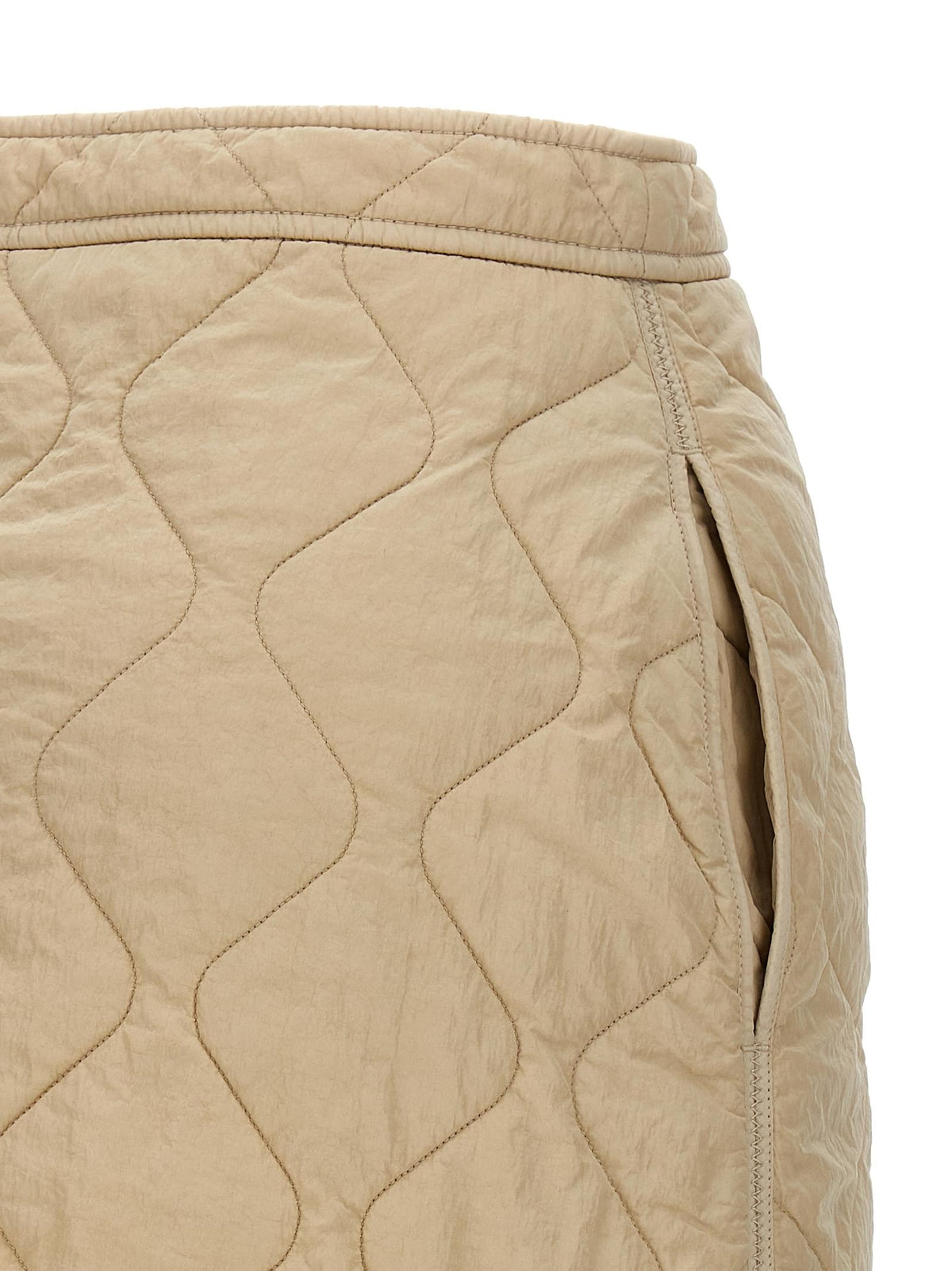 Burberry Women Quilted Nylon Skirt BURBERRY
