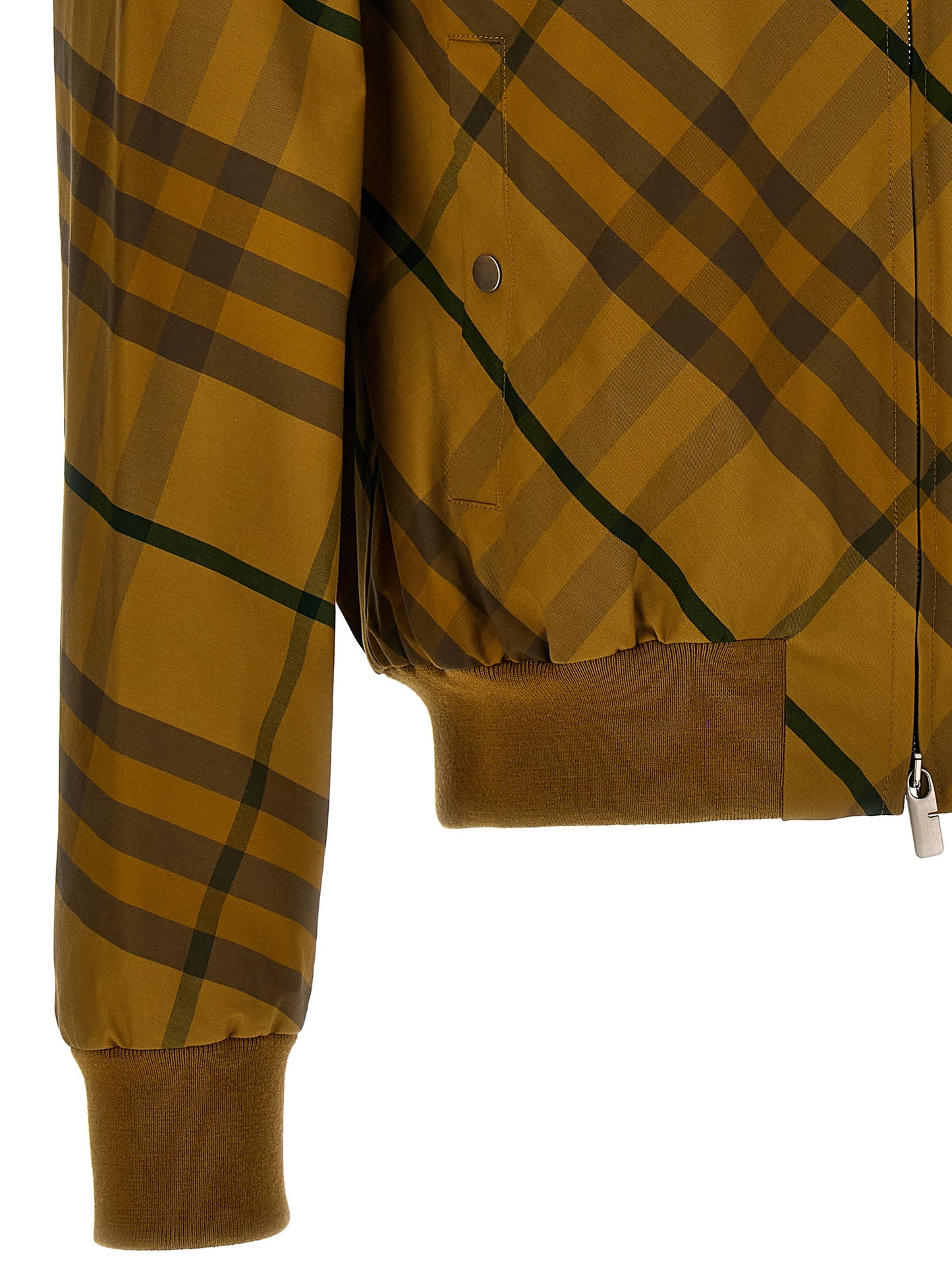 Burberry Men Check Print Jacket BURBERRY