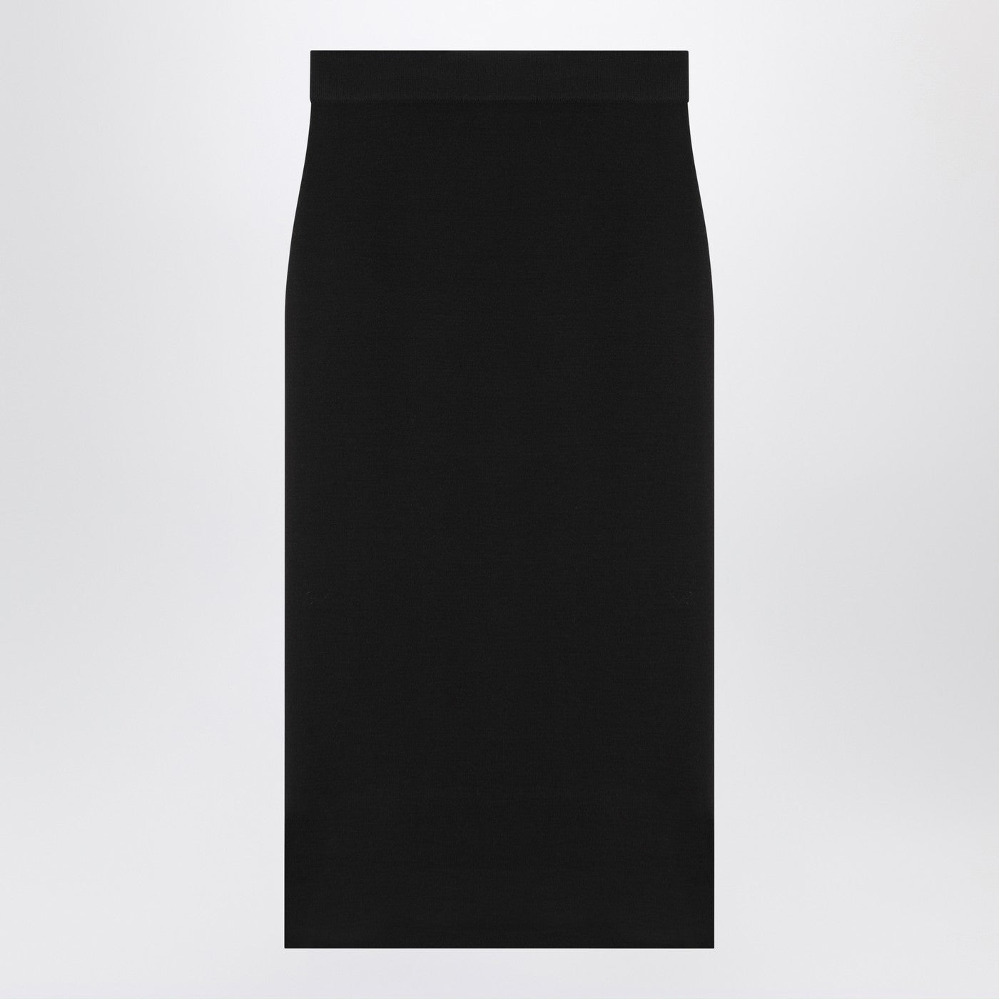 Saint Laurent Black Wool Pencil Skirt Women SAINT LAURENT