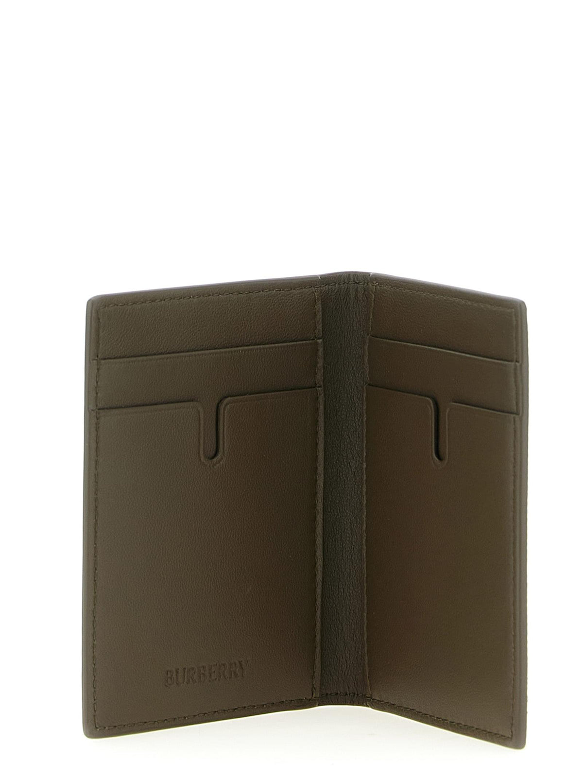 Burberry Men Check Card Holder BURBERRY