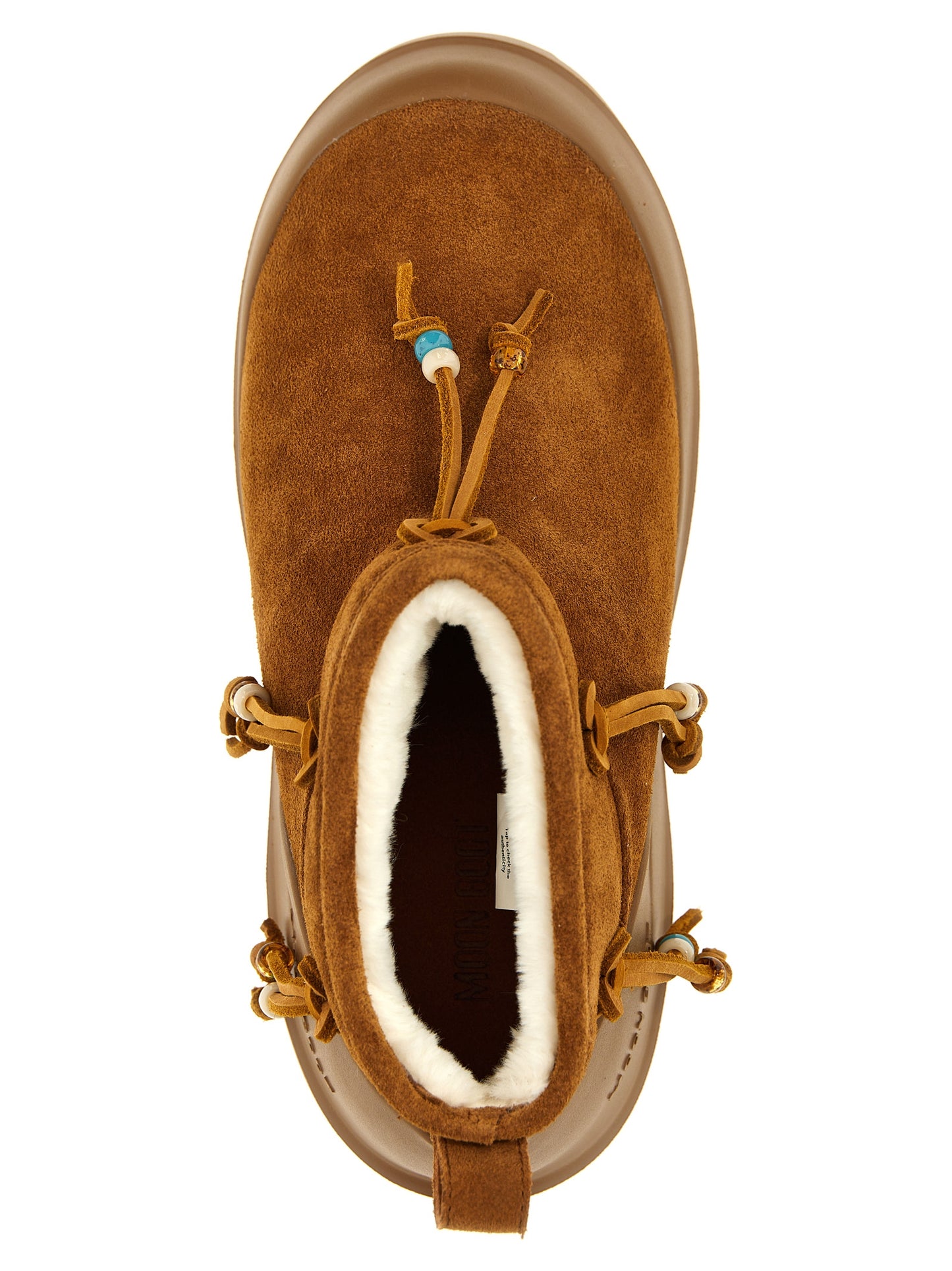 Moon Boot Women 'Luna Low Suede Beads' Ankle Boots MOON BOOT