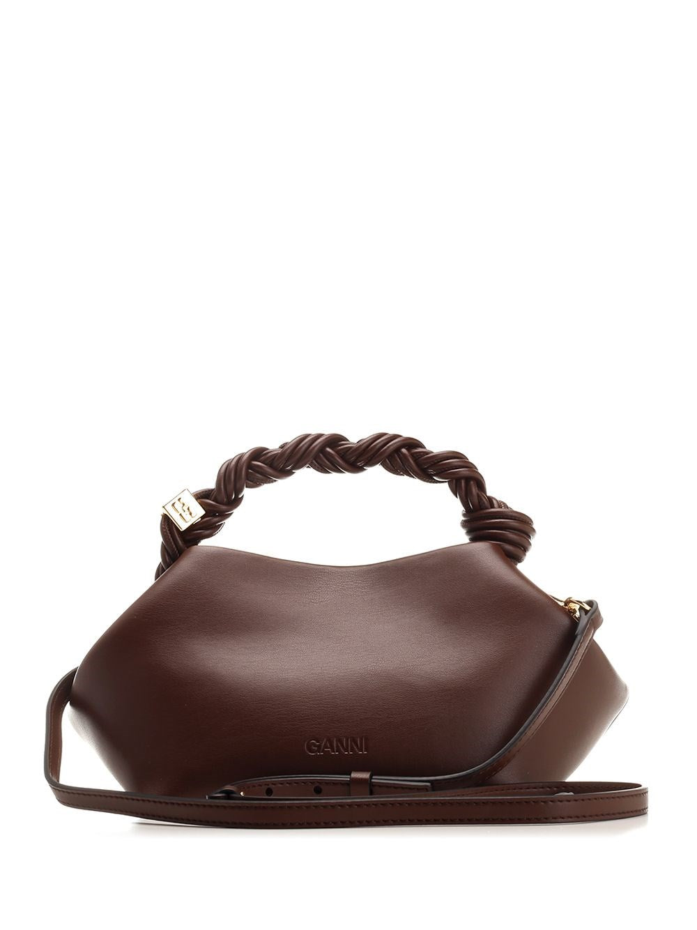 Ganni Women "Bou" Recycled Leather Handbag GANNI