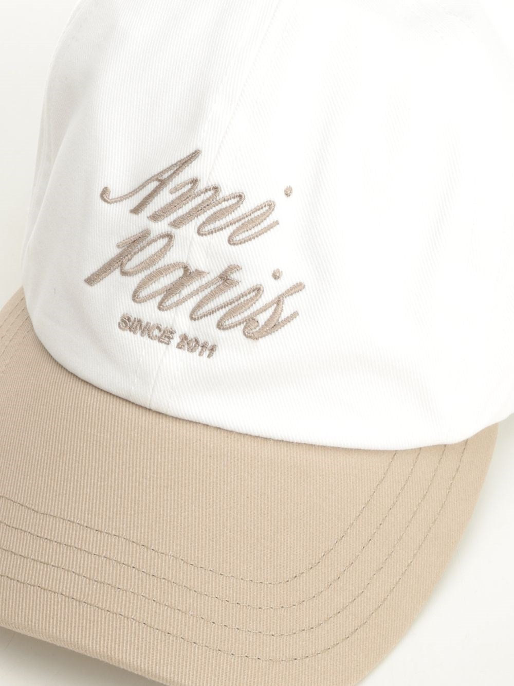 Ami Women Bicolor Ami Paris Cap Cotton Gabardine AMI PARIS