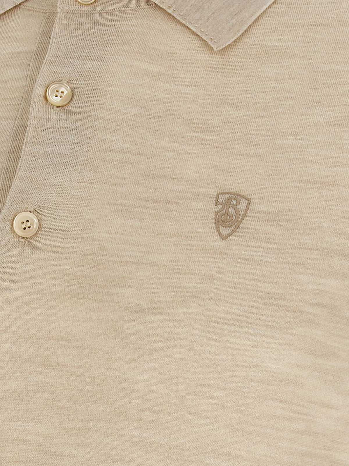 Burberry Men Wool Polo Shirt BURBERRY