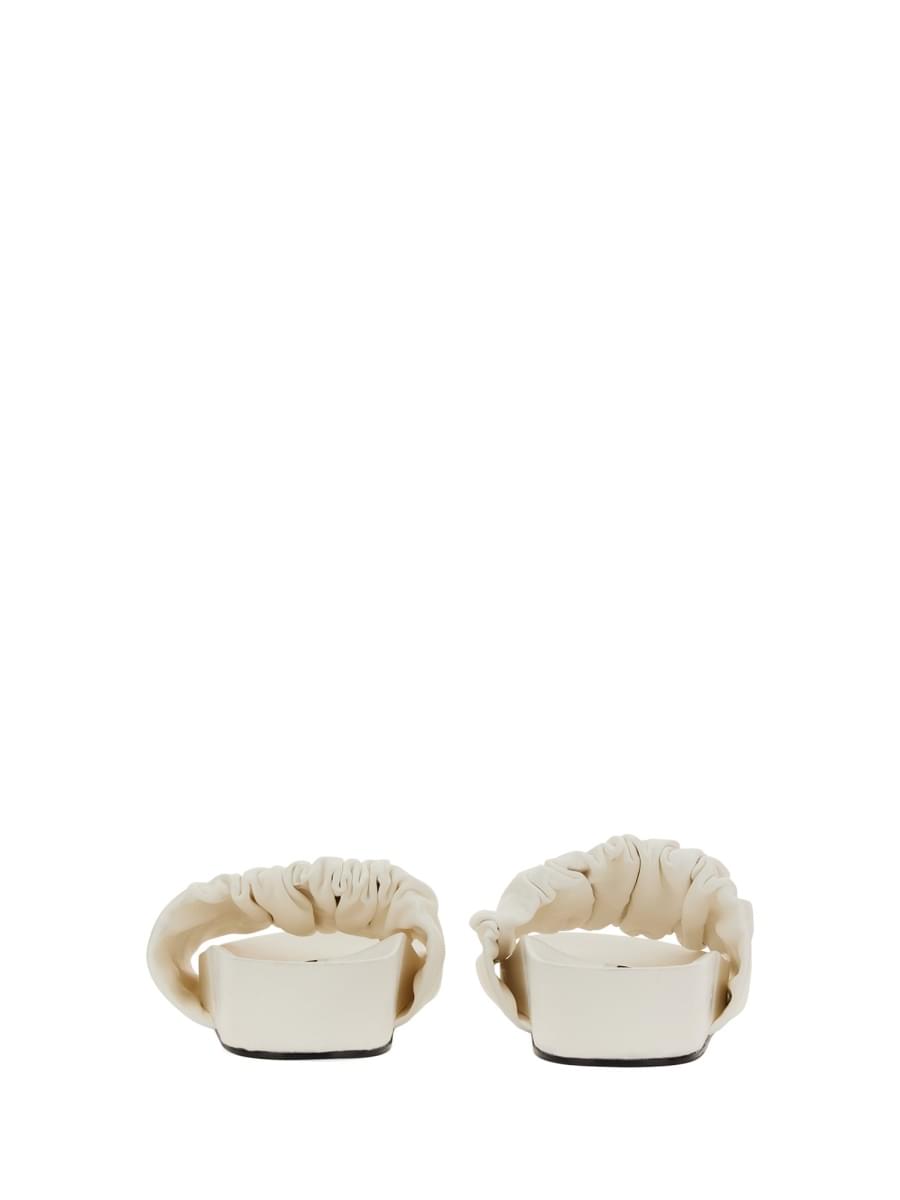 Jil Sander Women Low Leather Sandals JIL SANDER