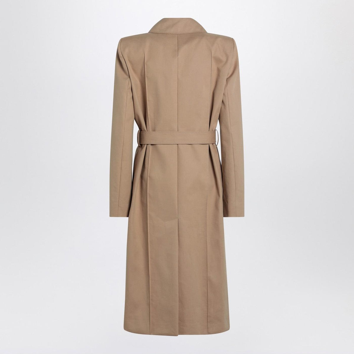 Alexander Mcqueen Beige Trench Coat With Belt Women ALEXANDER MCQUEEN