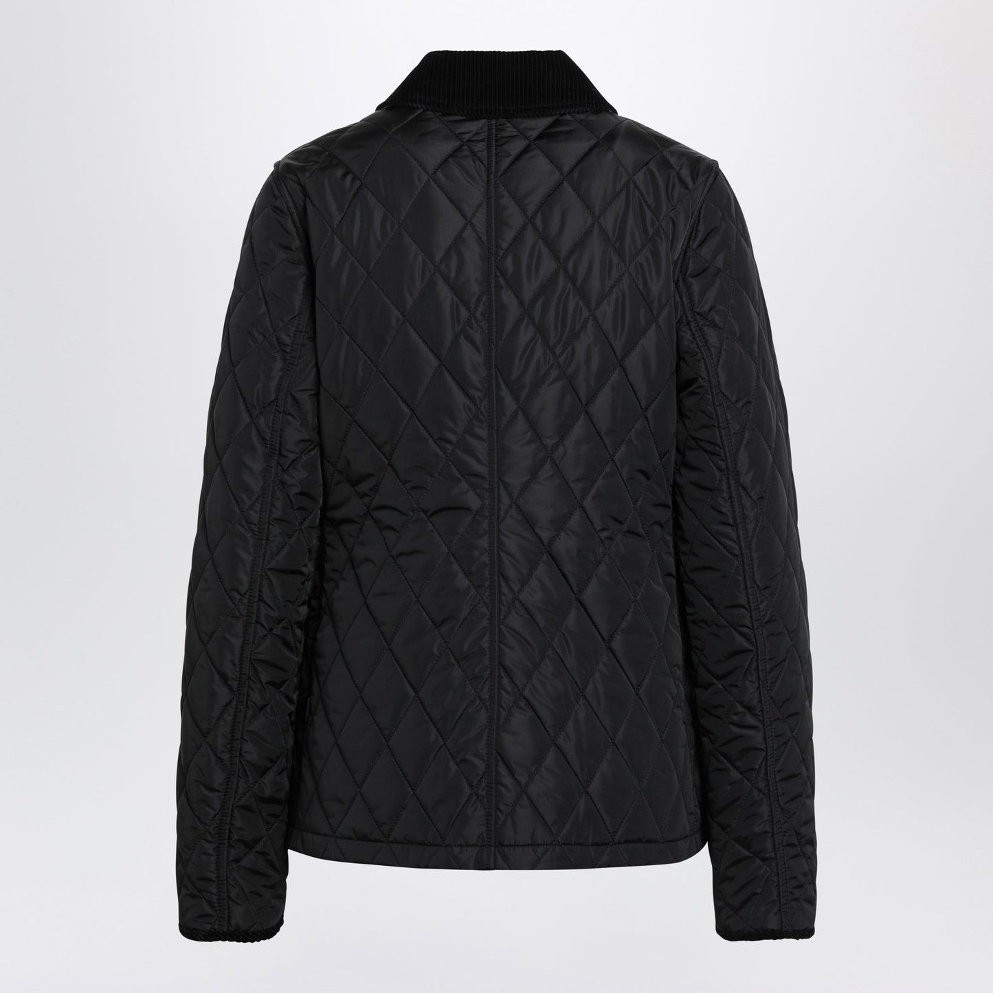 Burberry Black Quilted Nylon Jacket Women BURBERRY