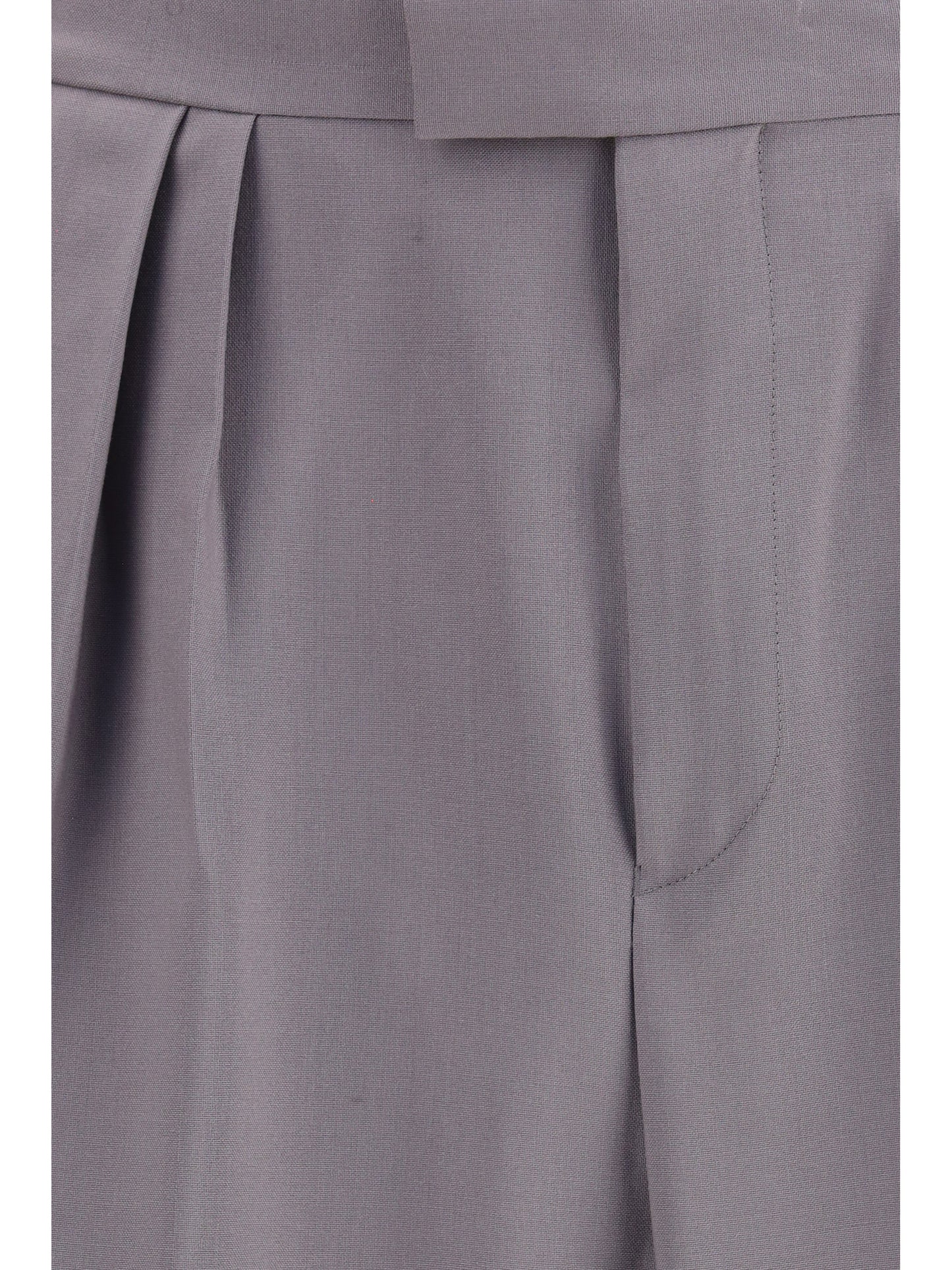 Dries Van Noten Men Preaches Bis In A Wool And Mohair Pants DRIES VAN NOTEN