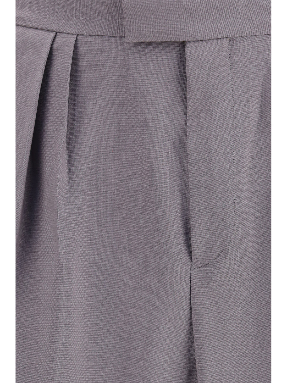 Dries Van Noten Men Preaches Bis In A Wool And Mohair Pants DRIES VAN NOTEN
