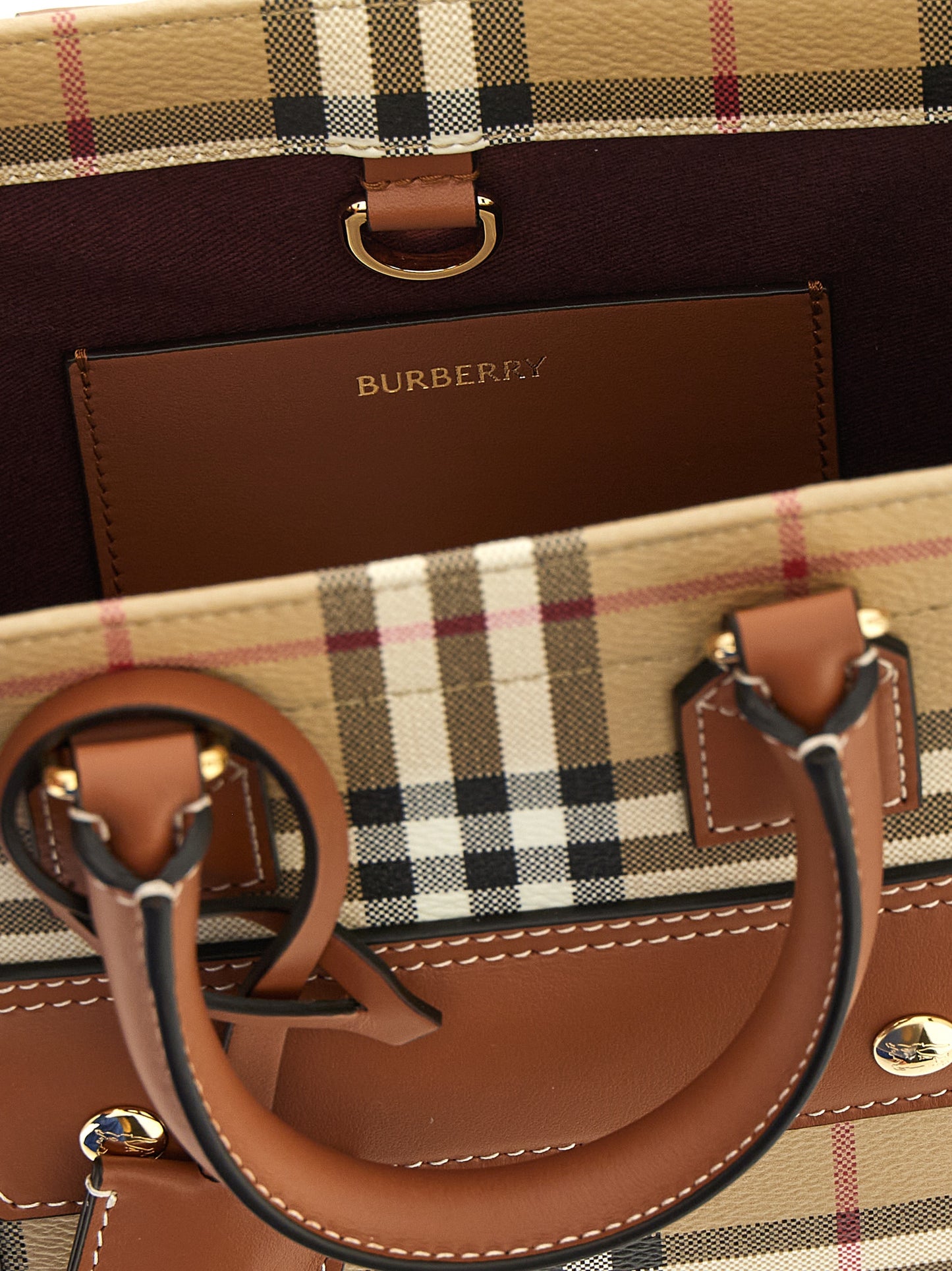 Burberry Women 'Freya' Mini Shopping Bag BURBERRY