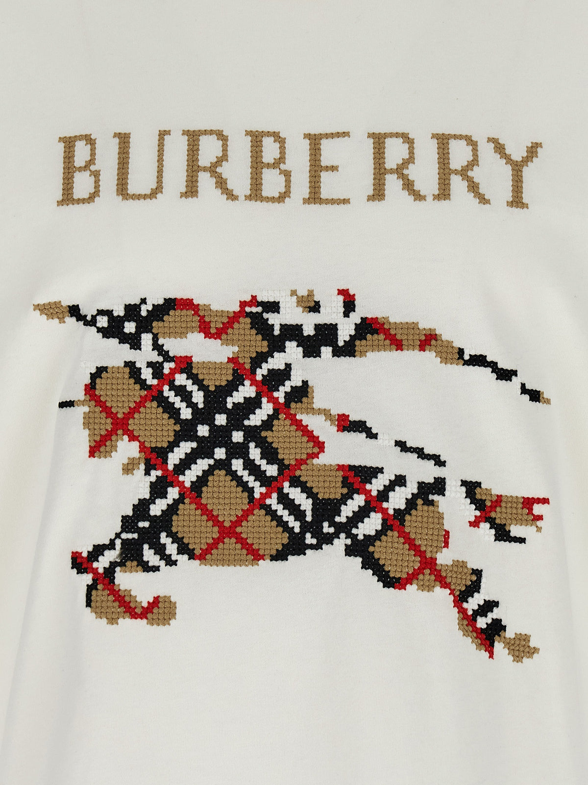 Burberry Men Cross Stitch T-Shirt BURBERRY