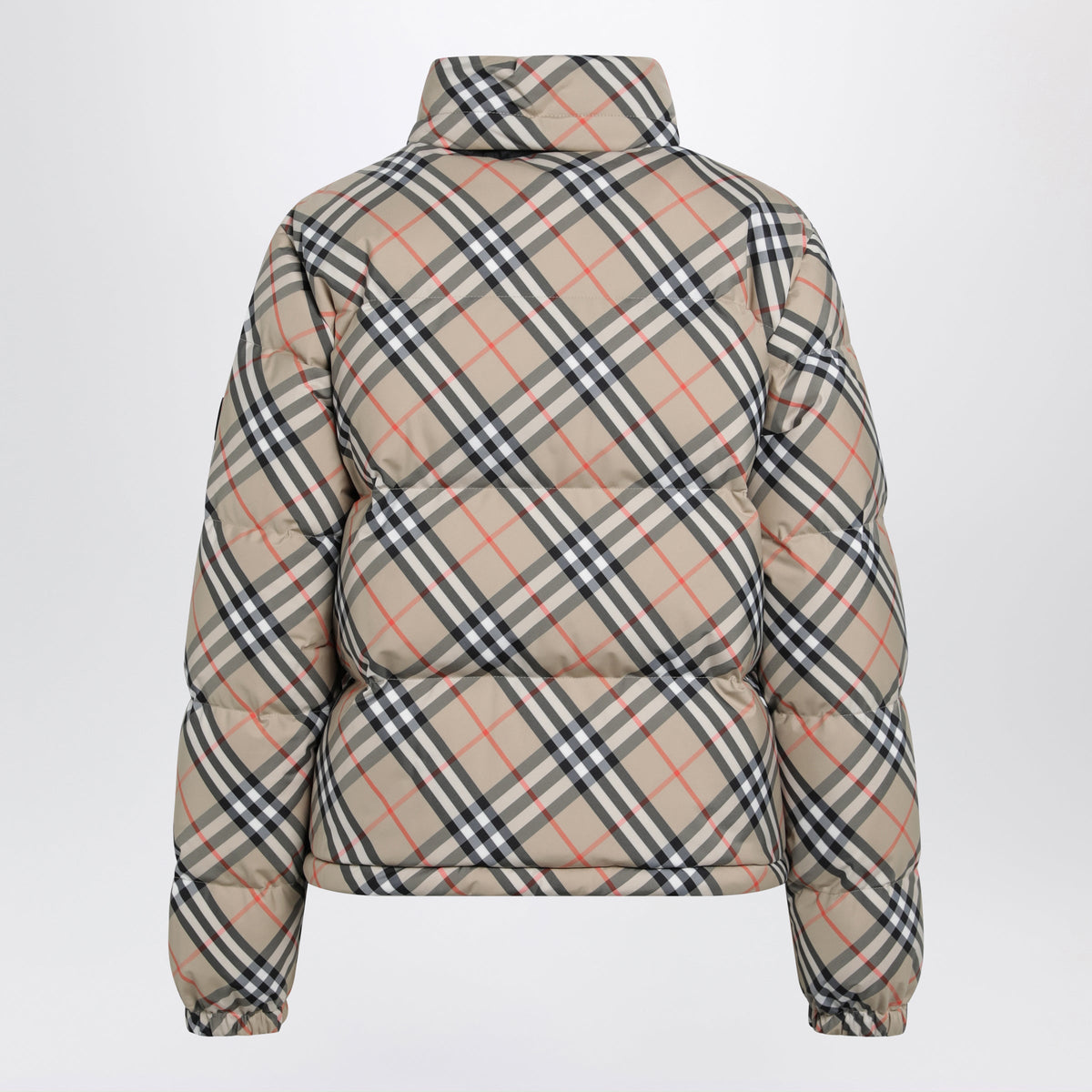 Burberry Sand Check Ambleside Down Jacket Women BURBERRY