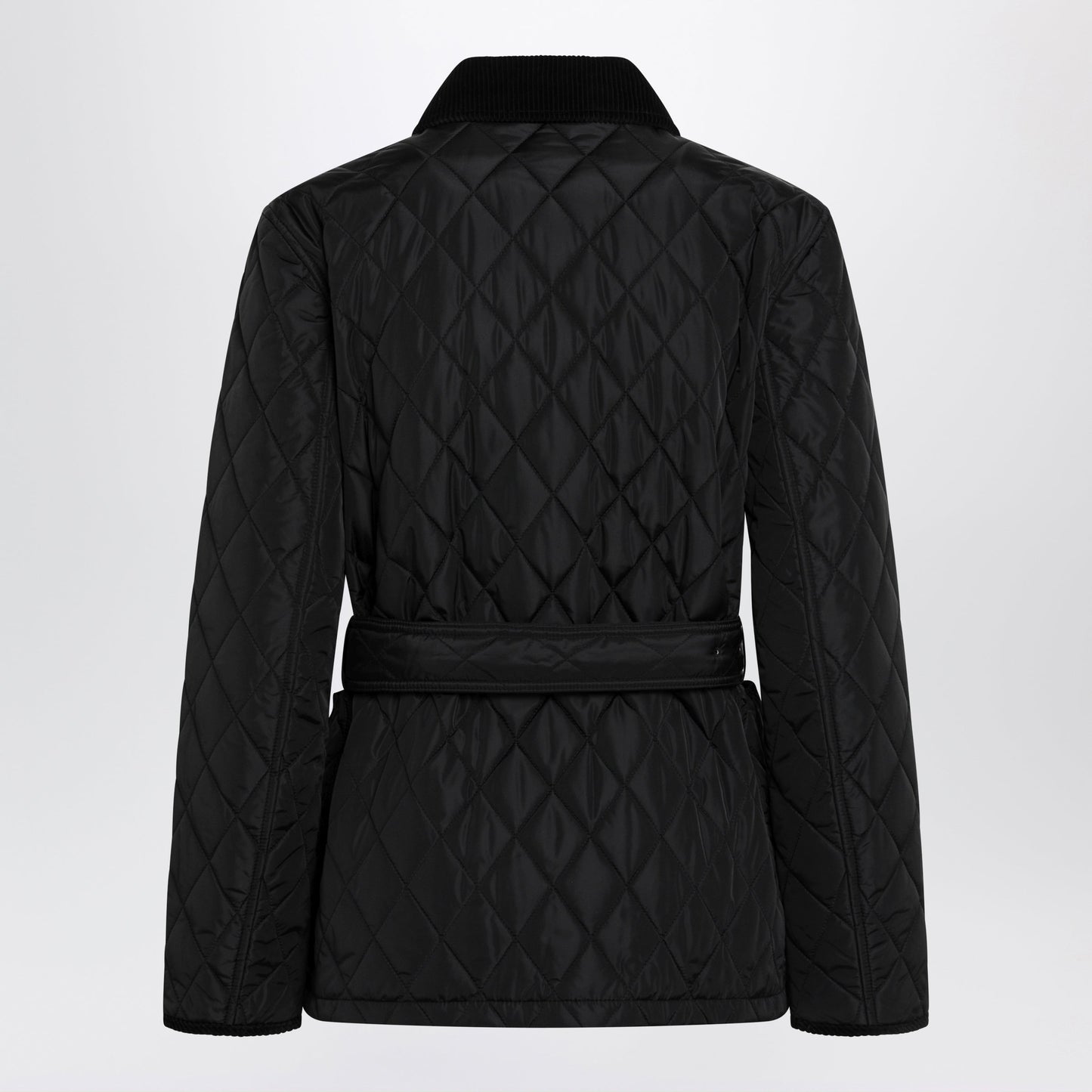 Burberry Black Quilted Nylon Jacket Women BURBERRY