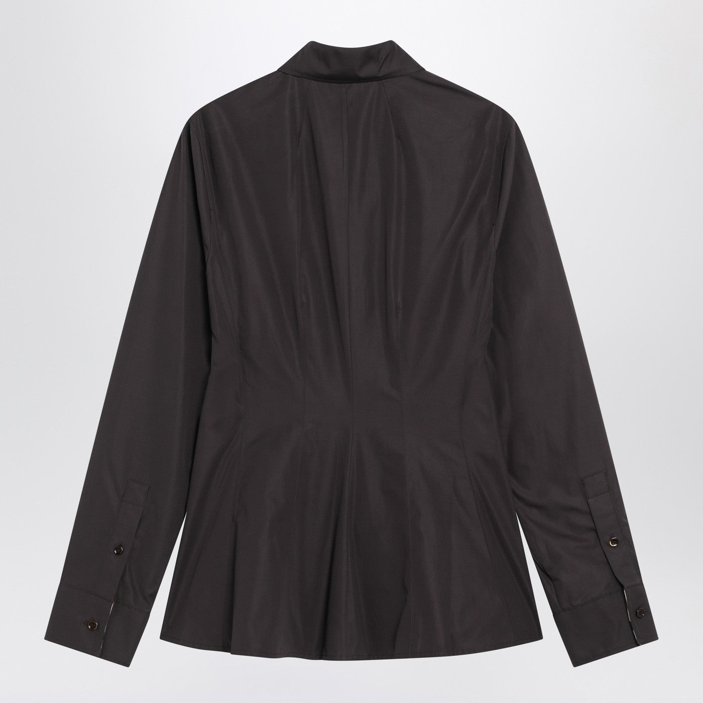 Burberry Brown Cotton Shirt Women BURBERRY