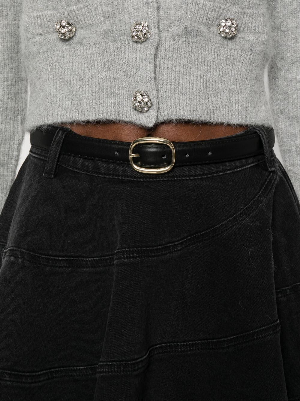 Self-Portrait Women Flared Miniskirt SELF-PORTRAIT