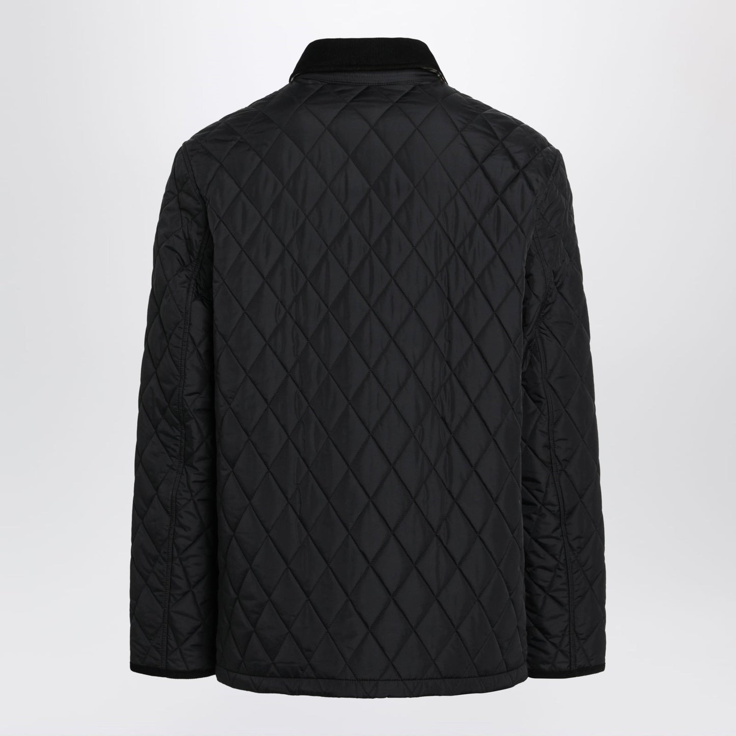 Burberry Black Haddington Quilted Nylon Jacket Men BURBERRY