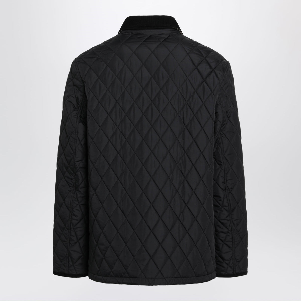 Burberry Black Haddington Quilted Nylon Jacket Men BURBERRY