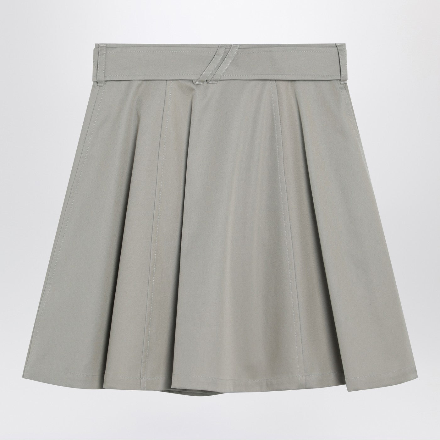 Burberry Beige Trench Mini Skirt In Gabardine Women BURBERRY