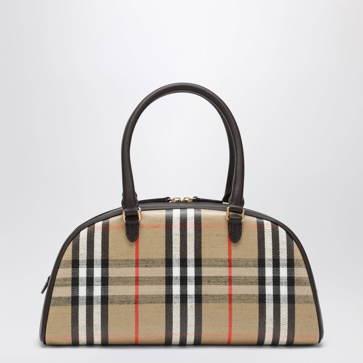 Burberry Sand Highlands Check Bag Women BURBERRY