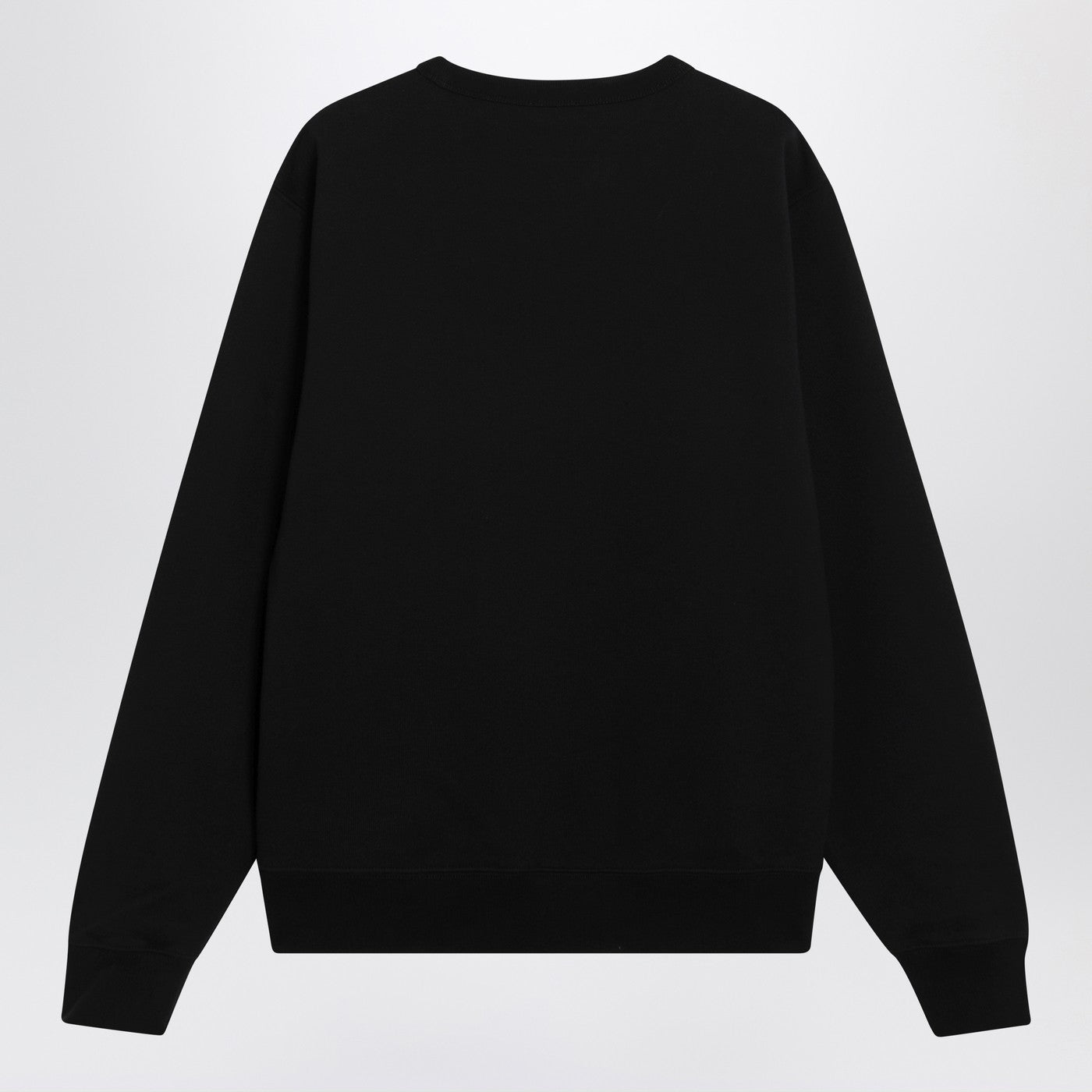 Burberry Black Slim Cotton Terry-Effect Sweatshirt Men BURBERRY