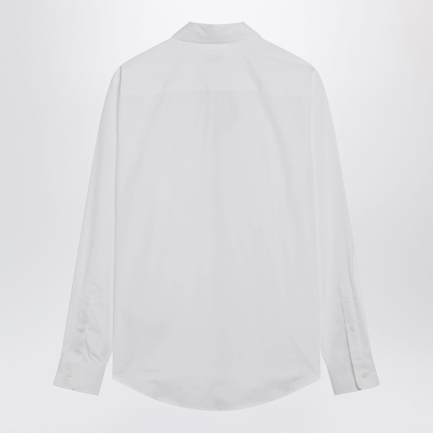 Burberry White Cotton Poplin Shirt Men BURBERRY