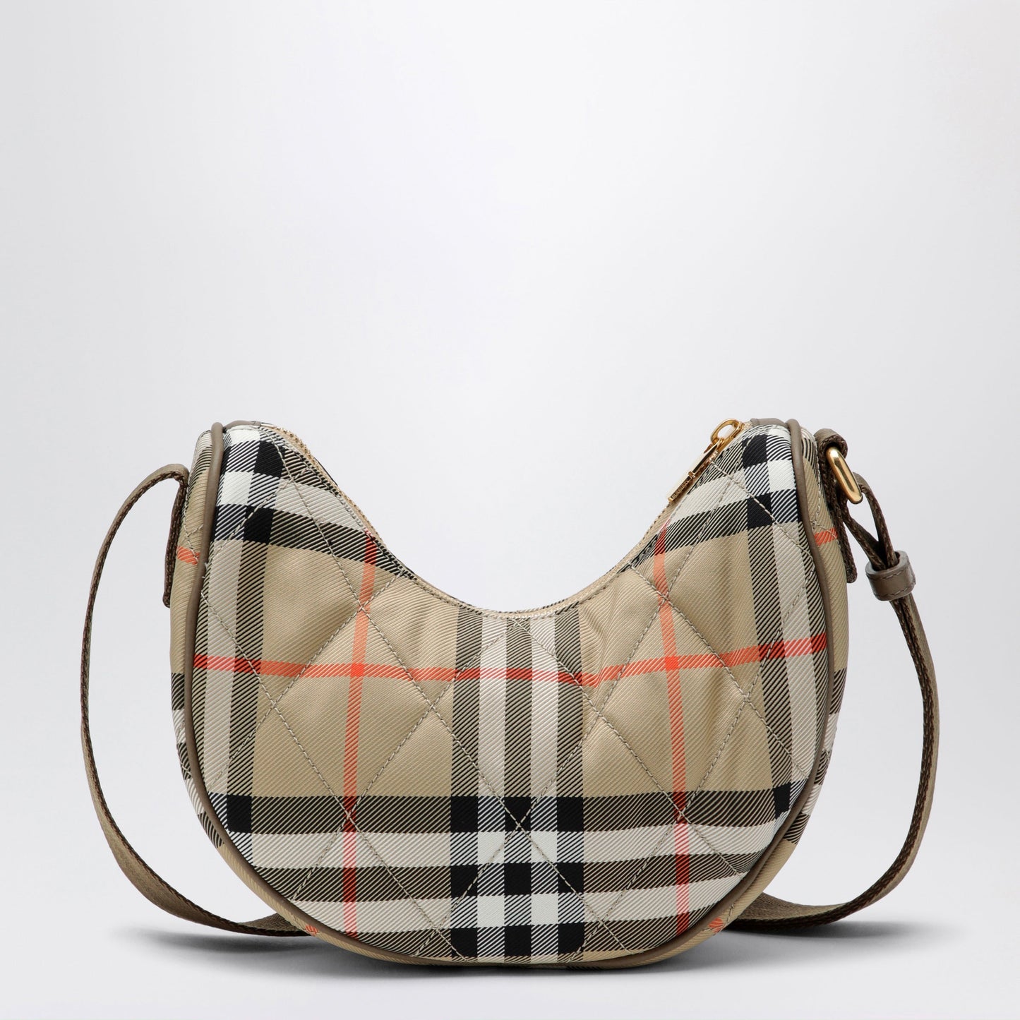 Burberry Horseshoe Quilted Nylon Crossbody Bag Women BURBERRY