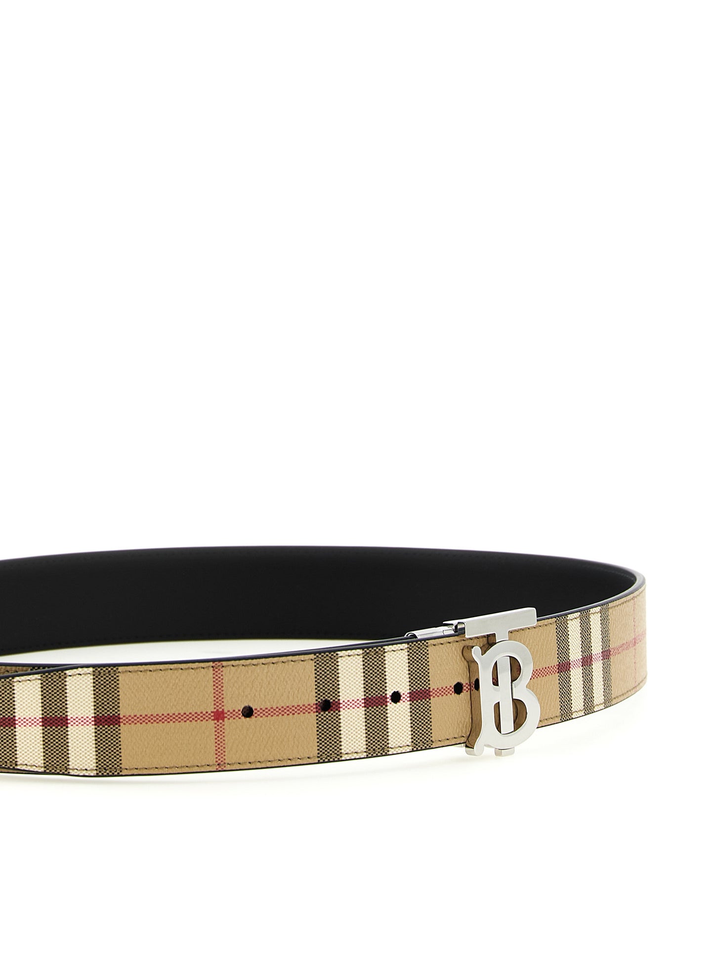 Burberry Men Logo Buckle Reversible Belt BURBERRY