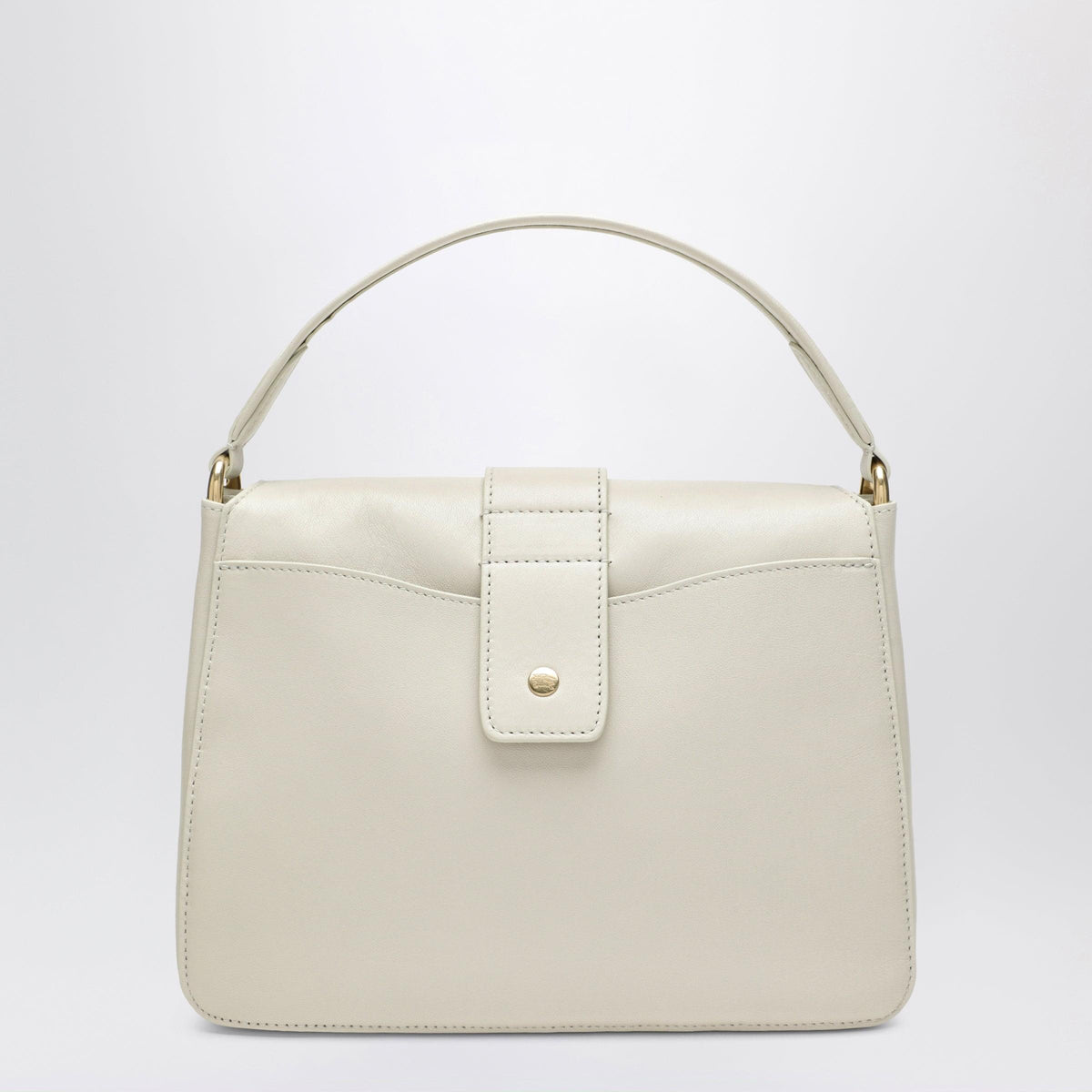 Burberry Small Rider Shoulder Bag In Beige Lambskin Women BURBERRY