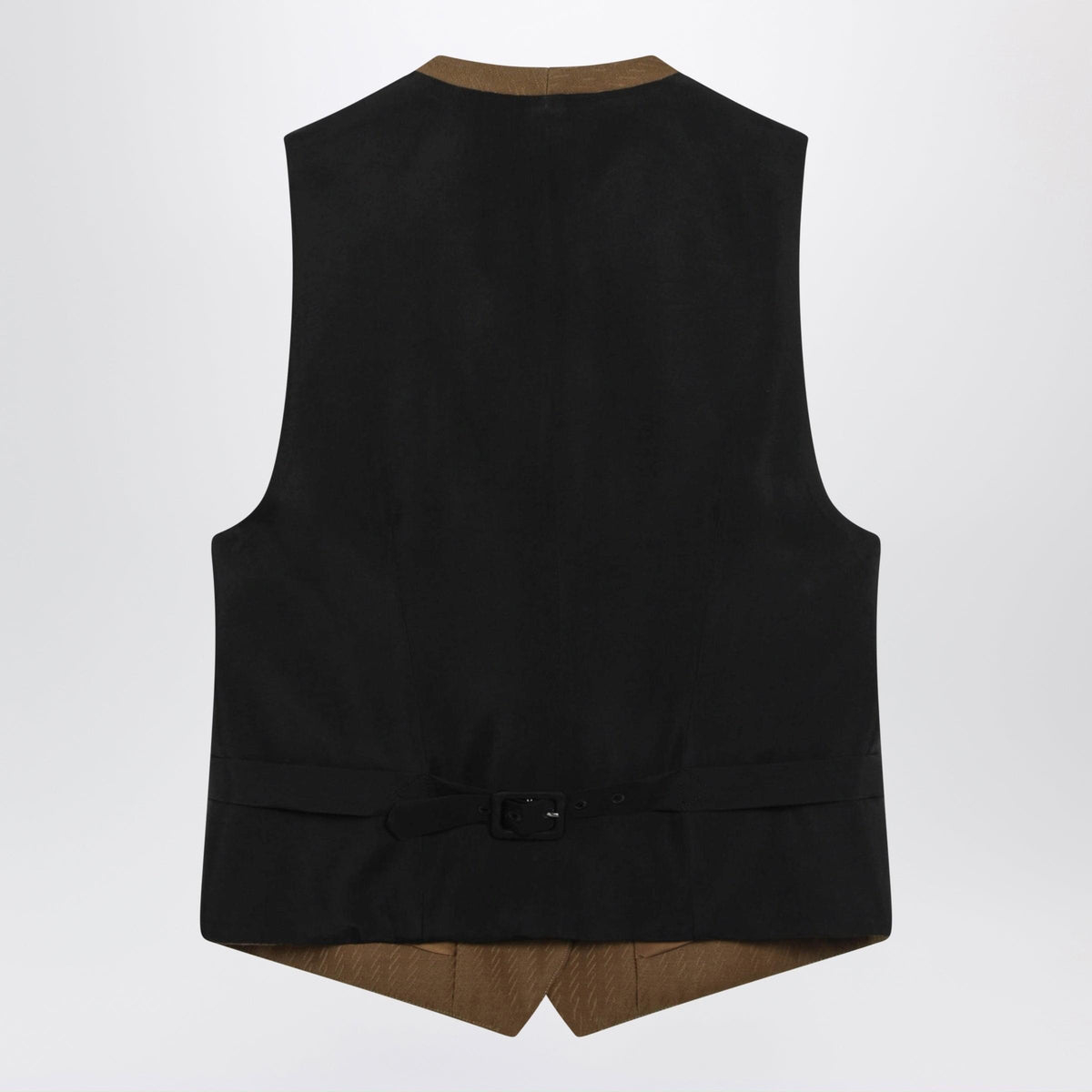 Burberry Brown Wool And Mohair Vest By Burberry Women BURBERRY