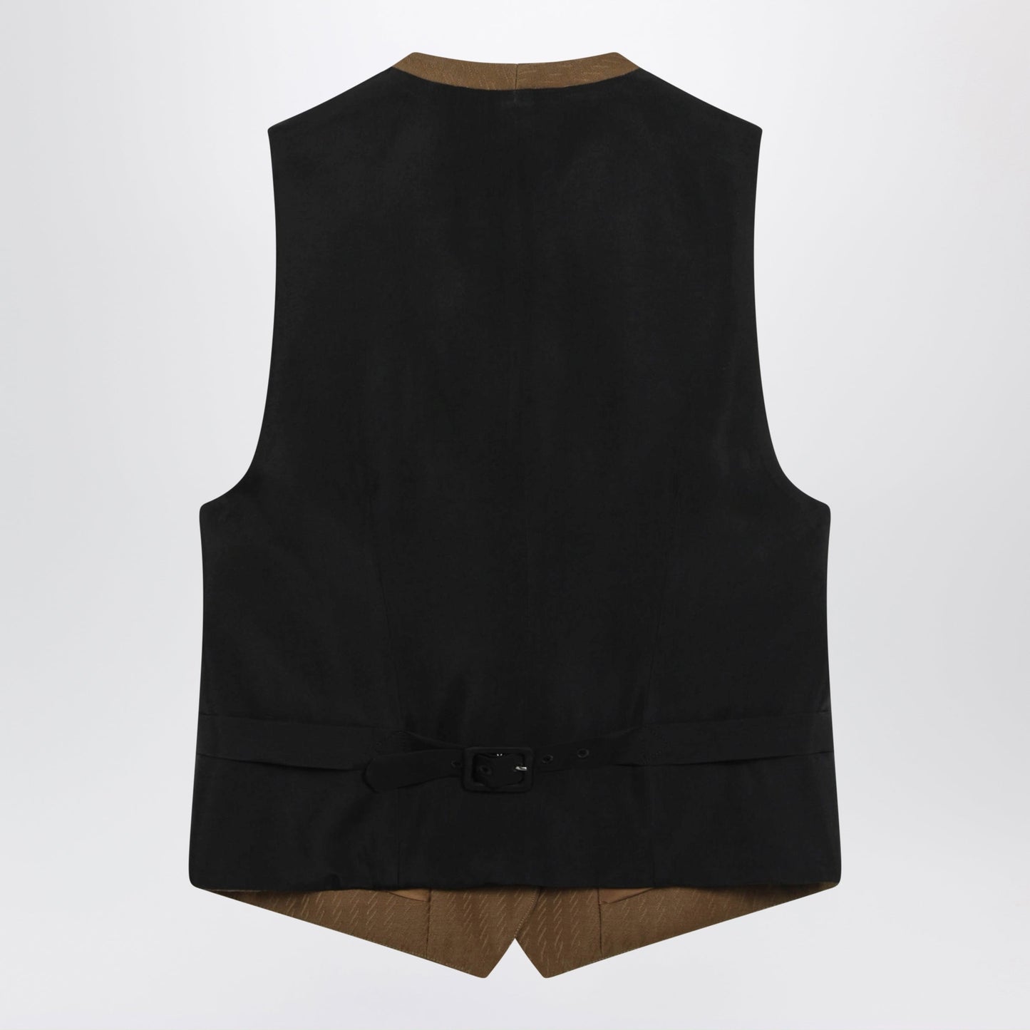 Burberry Brown Wool And Mohair Vest By Burberry Women BURBERRY