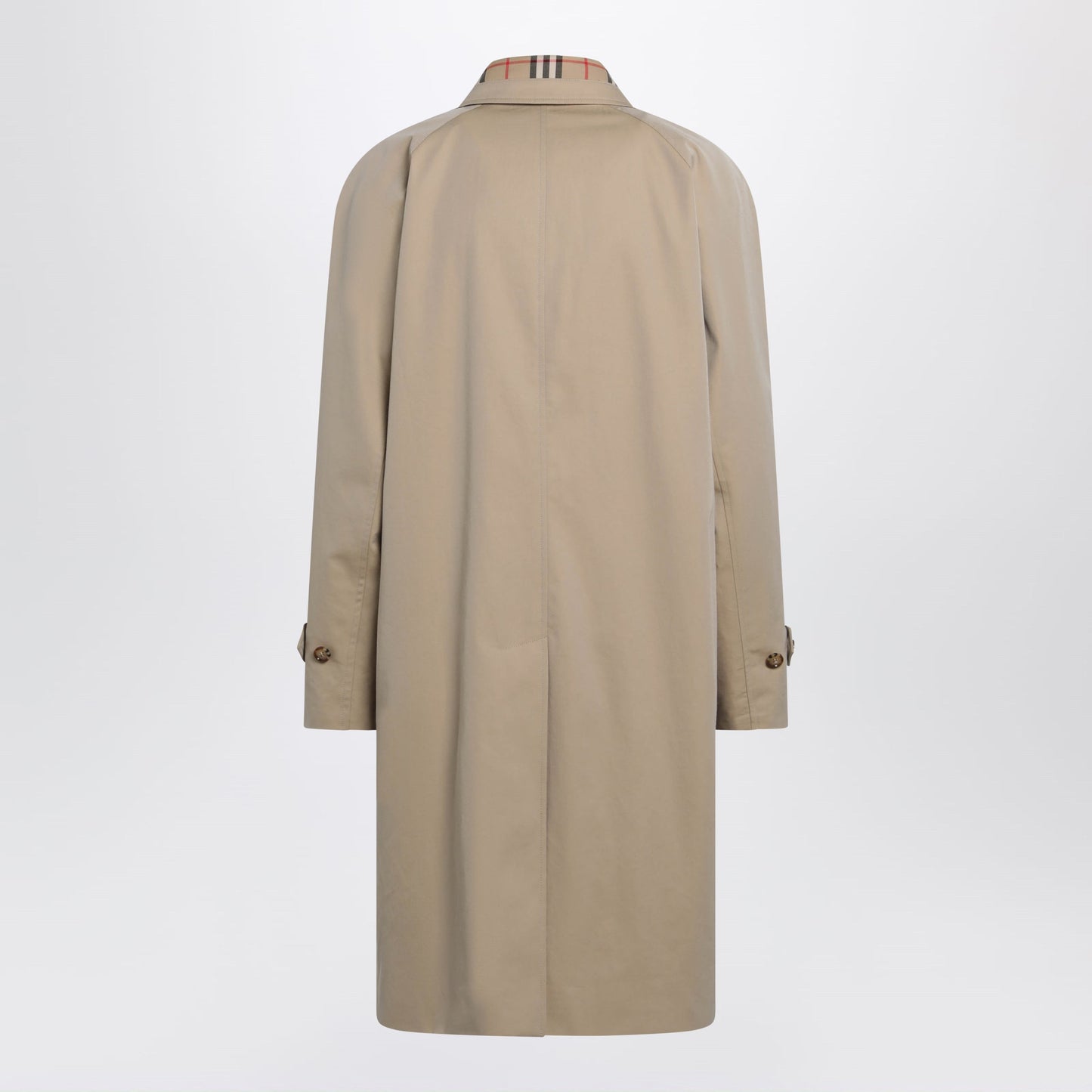 Burberry Honey Beige Cotton Coat Women BURBERRY
