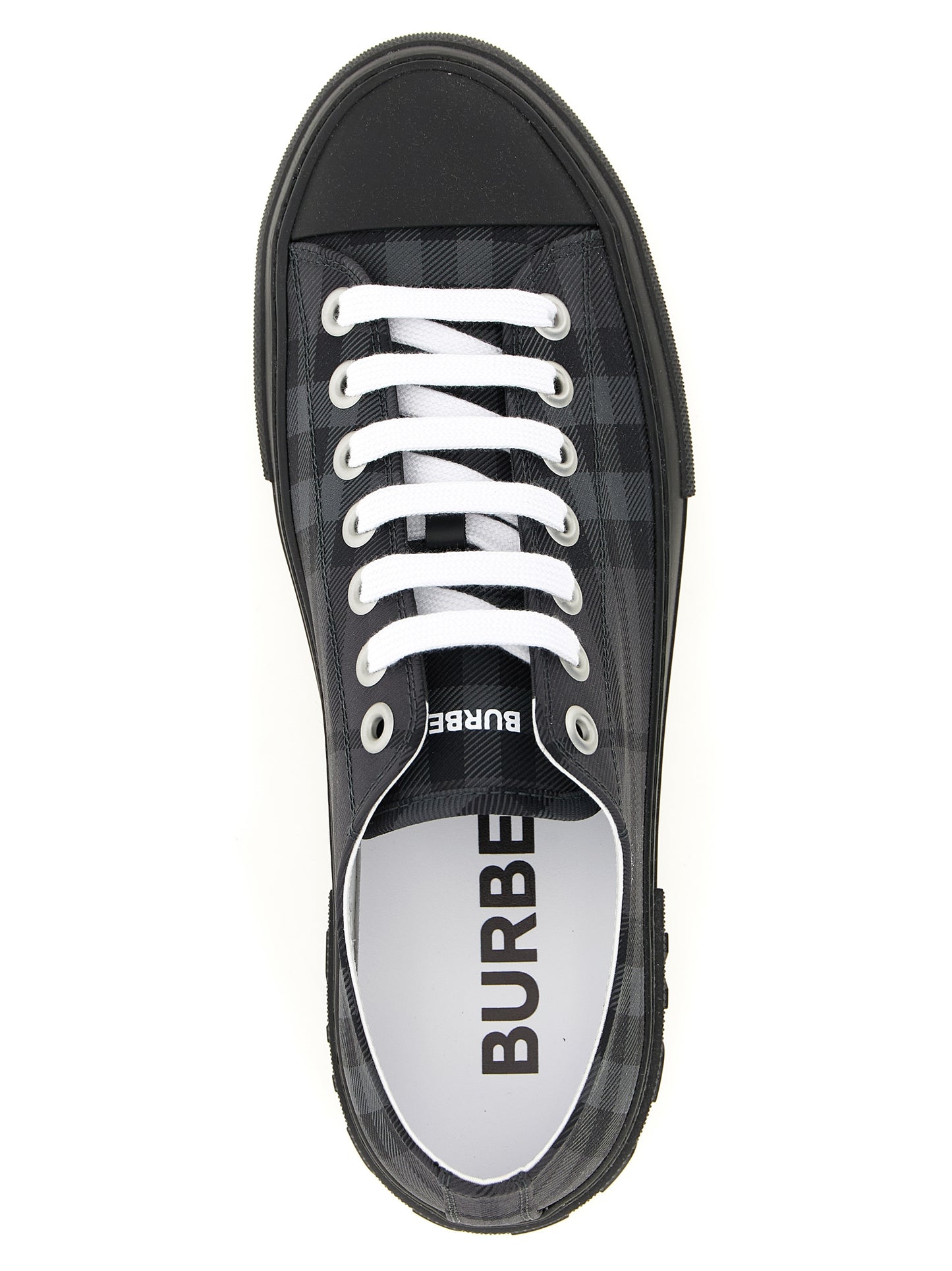 Burberry Men Check Print Sneakers BURBERRY