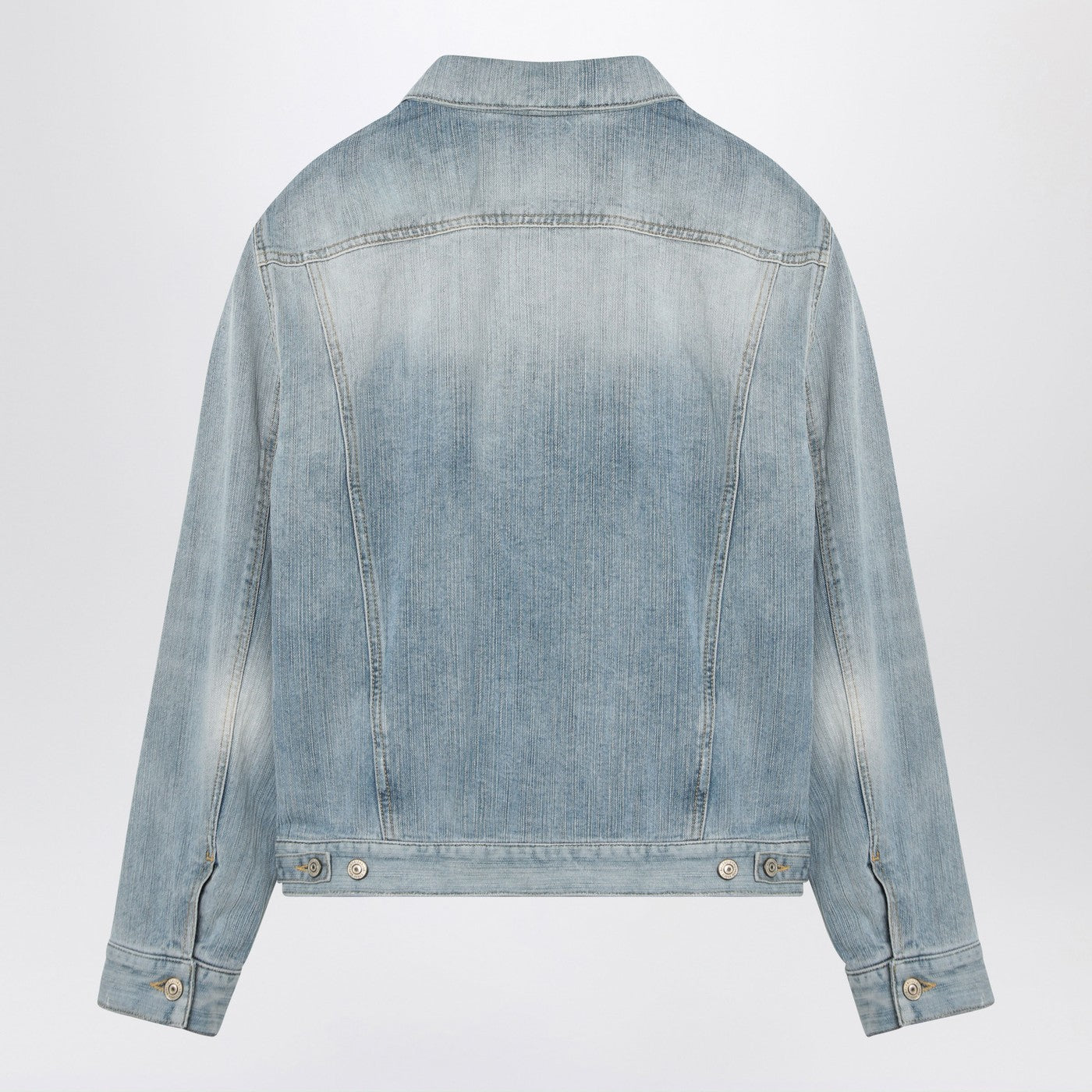 Balenciaga Light Blue Denim Jacket Women BALENCIAGA
